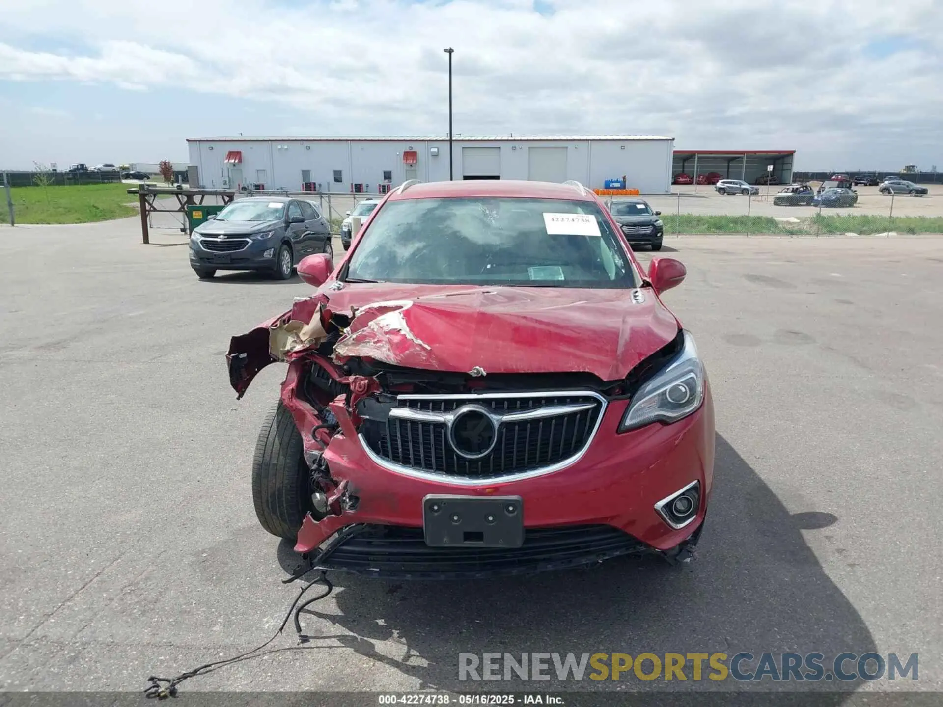 13 Photograph of a damaged car LRBFX2SA5LD049861 BUICK ENVISION 2020