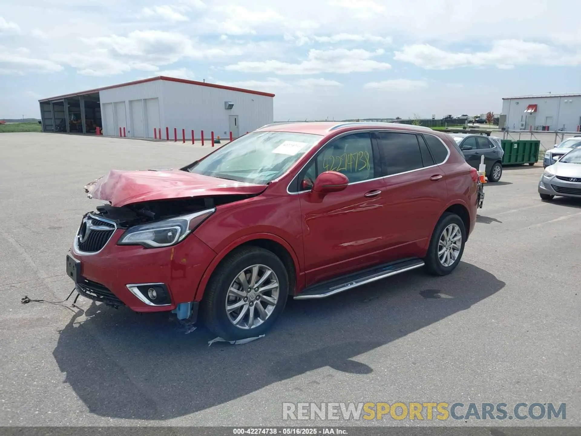 2 Photograph of a damaged car LRBFX2SA5LD049861 BUICK ENVISION 2020