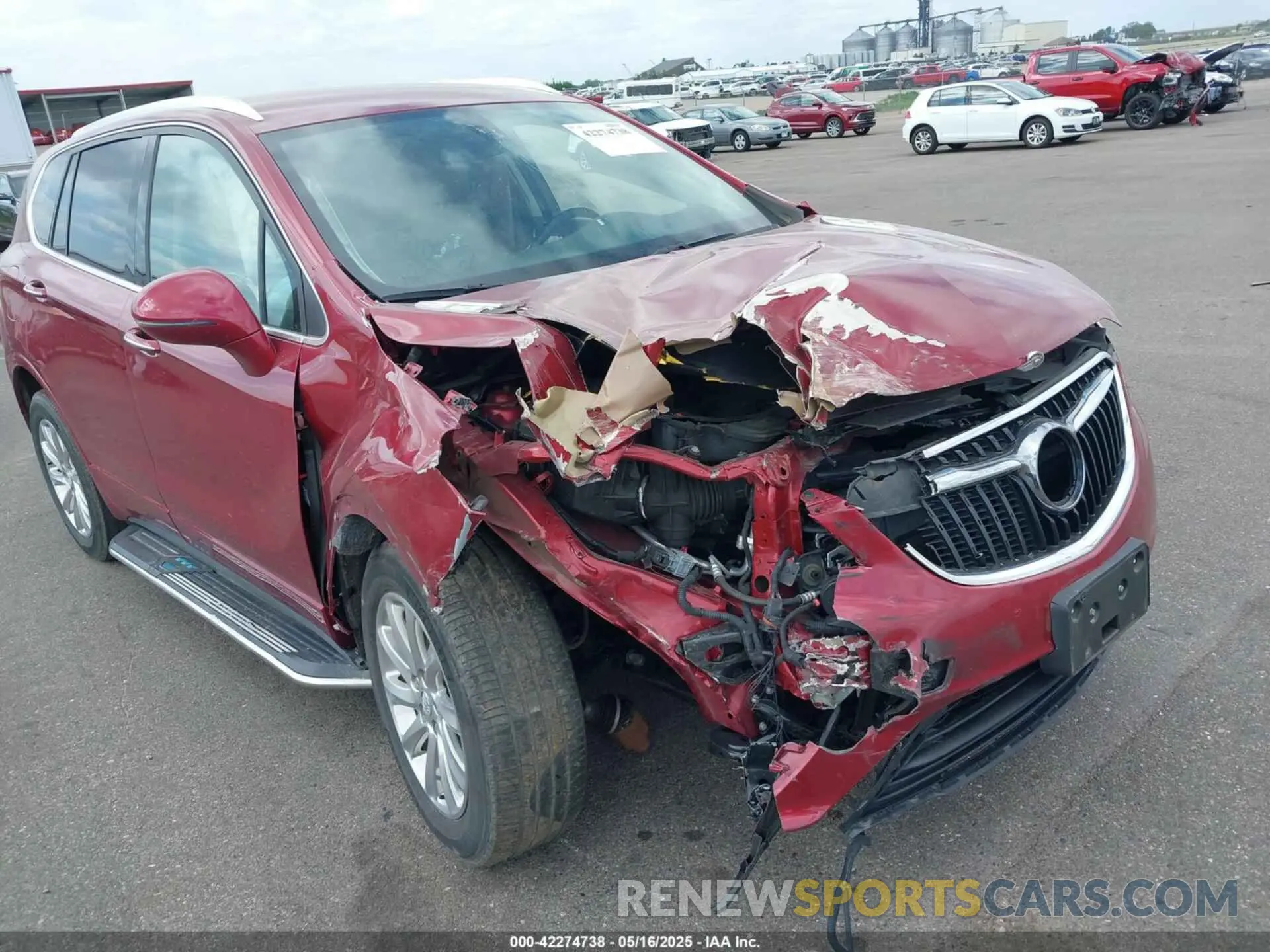6 Photograph of a damaged car LRBFX2SA5LD049861 BUICK ENVISION 2020