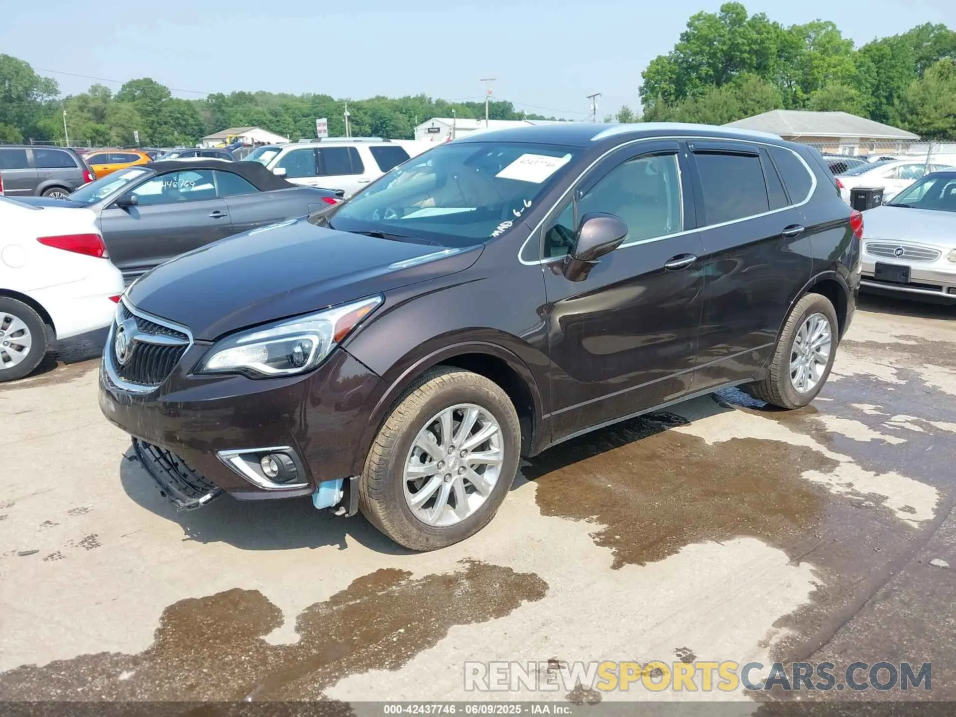 2 Photograph of a damaged car LRBFX2SA5LD067602 BUICK ENVISION 2020