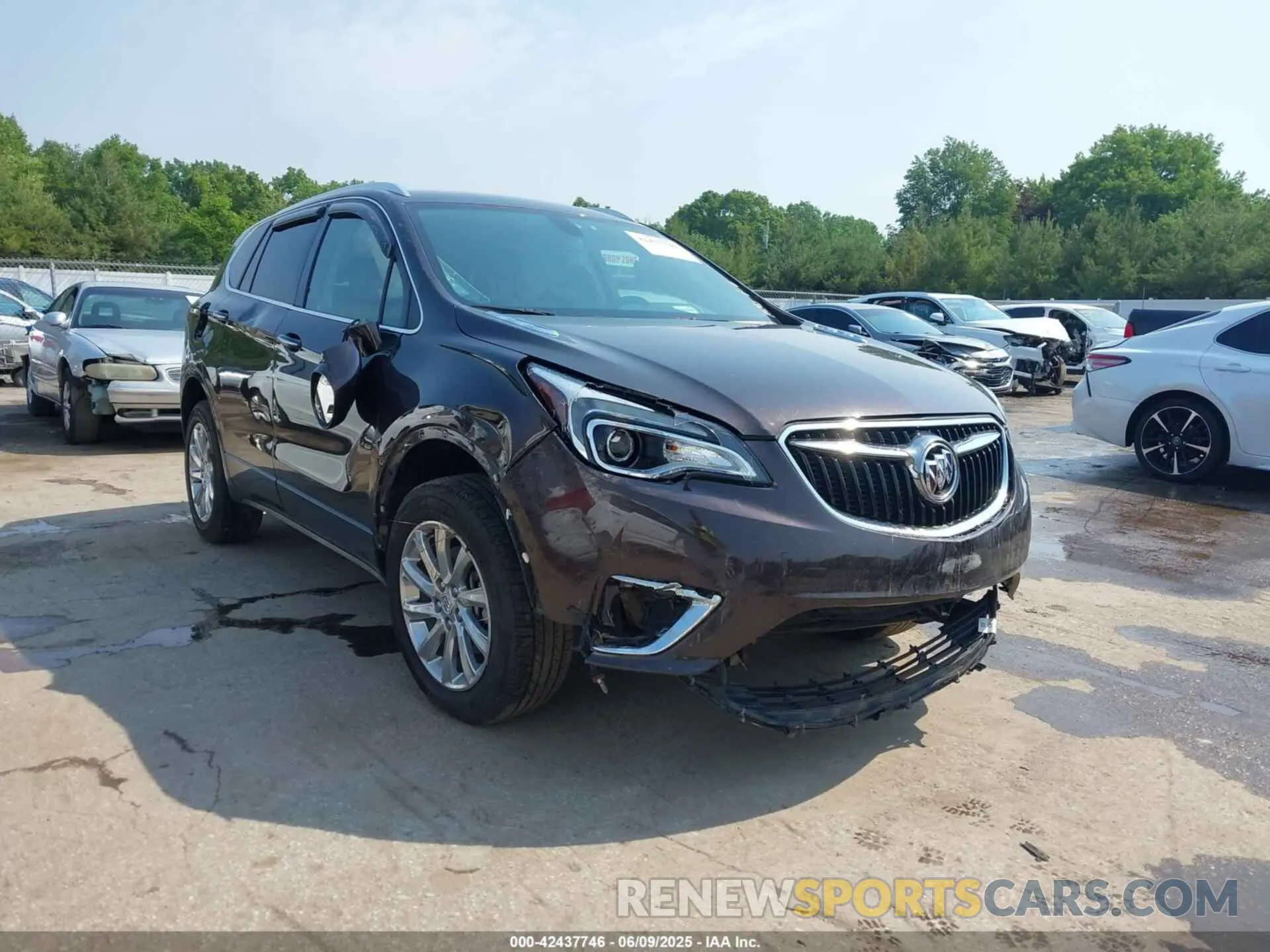6 Photograph of a damaged car LRBFX2SA5LD067602 BUICK ENVISION 2020
