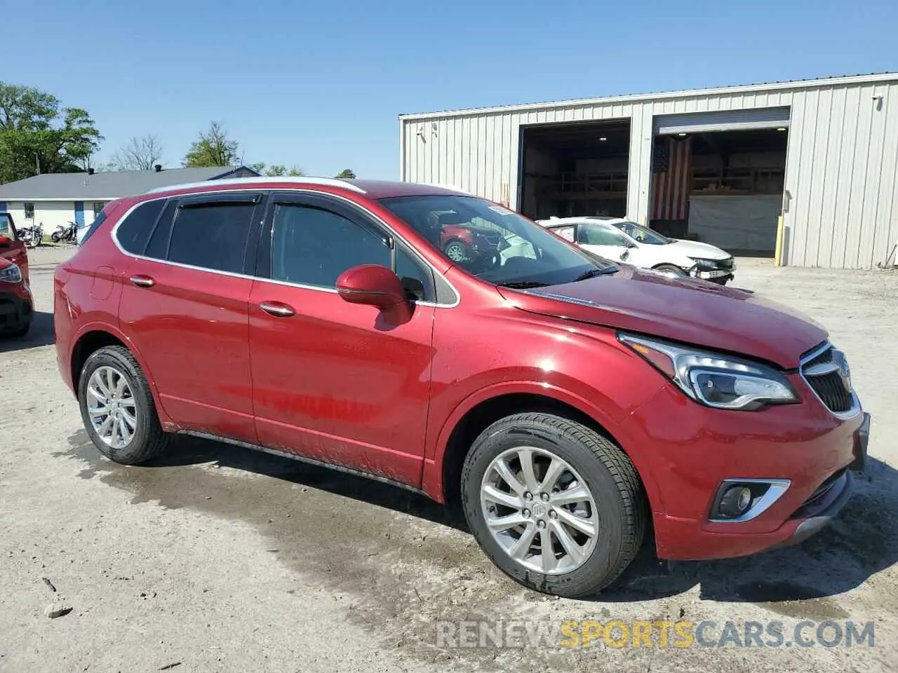 4 Photograph of a damaged car LRBFX2SA6LD124325 BUICK ENVISION 2020