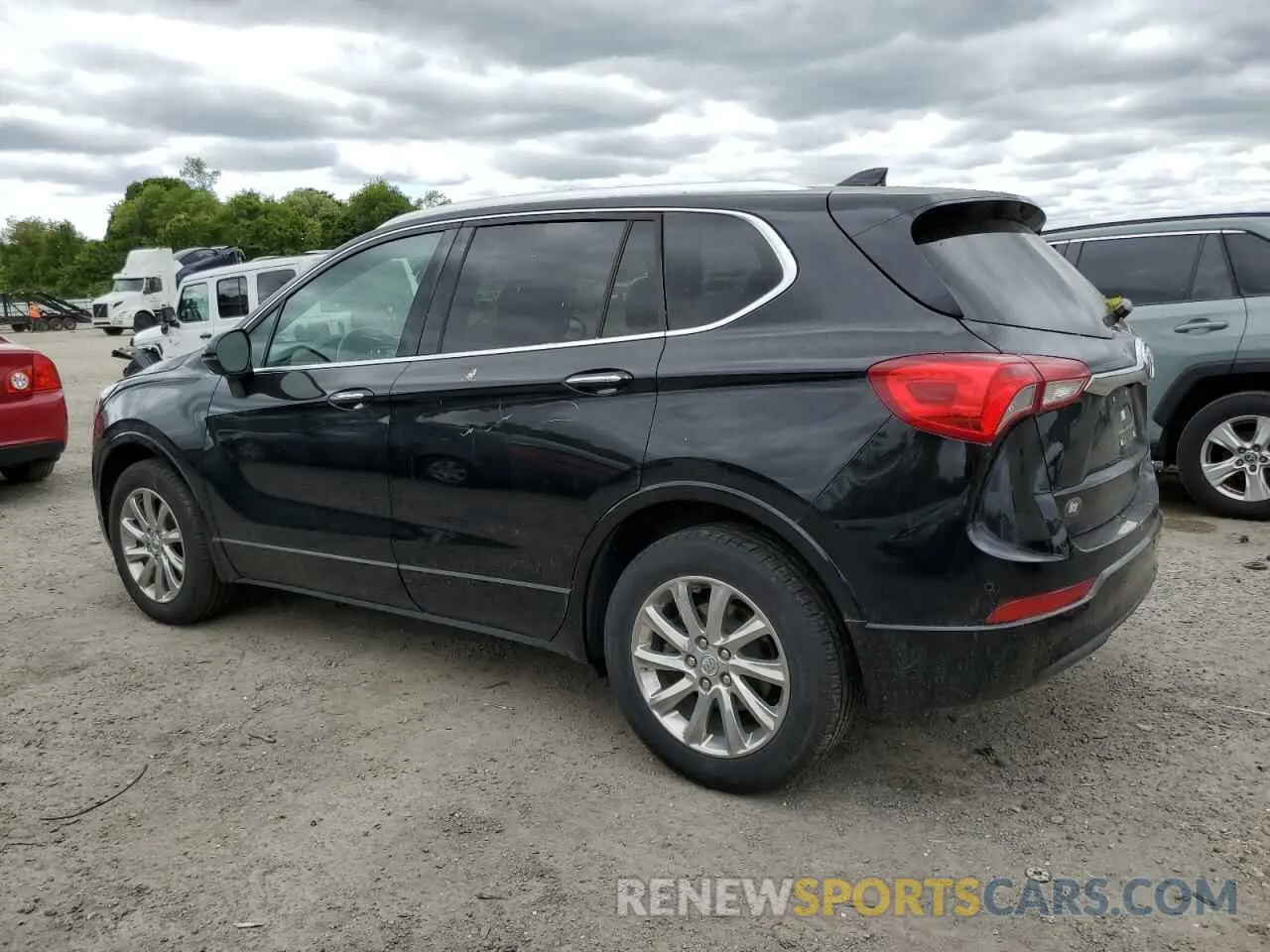 2 Photograph of a damaged car LRBFX2SA6LD182757 BUICK ENVISION 2020