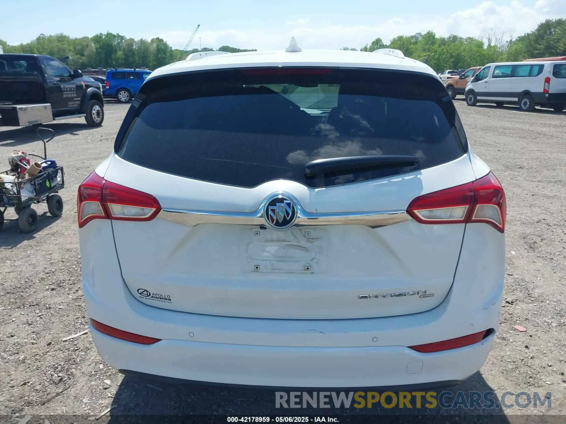 16 Photograph of a damaged car LRBFX2SA7LD079041 BUICK ENVISION 2020