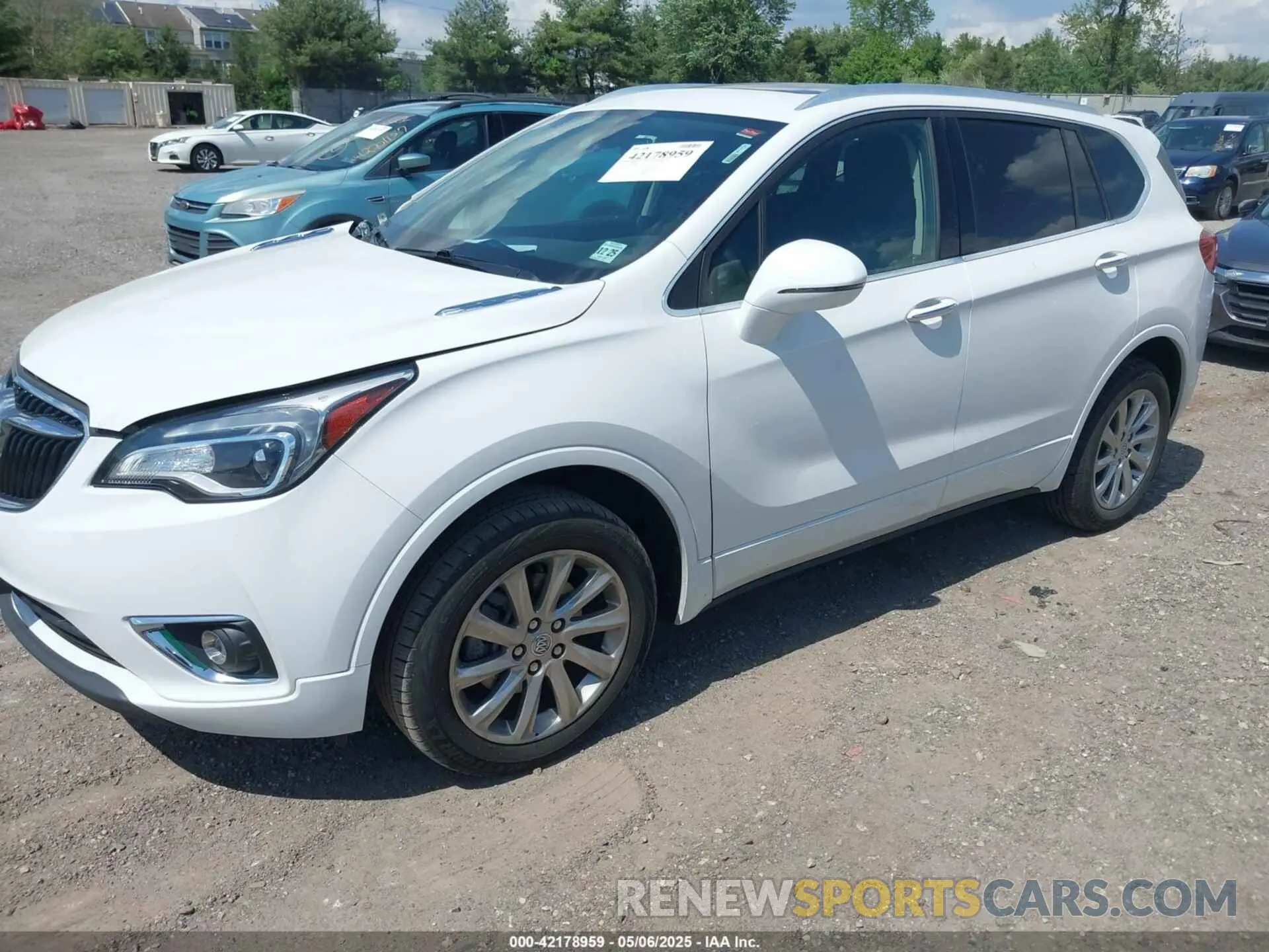 2 Photograph of a damaged car LRBFX2SA7LD079041 BUICK ENVISION 2020