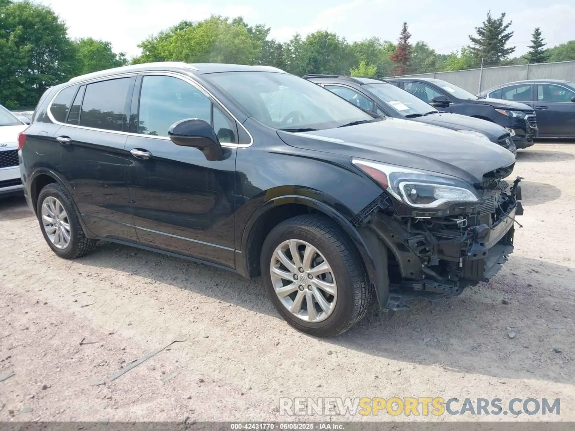 1 Photograph of a damaged car LRBFX2SA7LD082957 BUICK ENVISION 2020