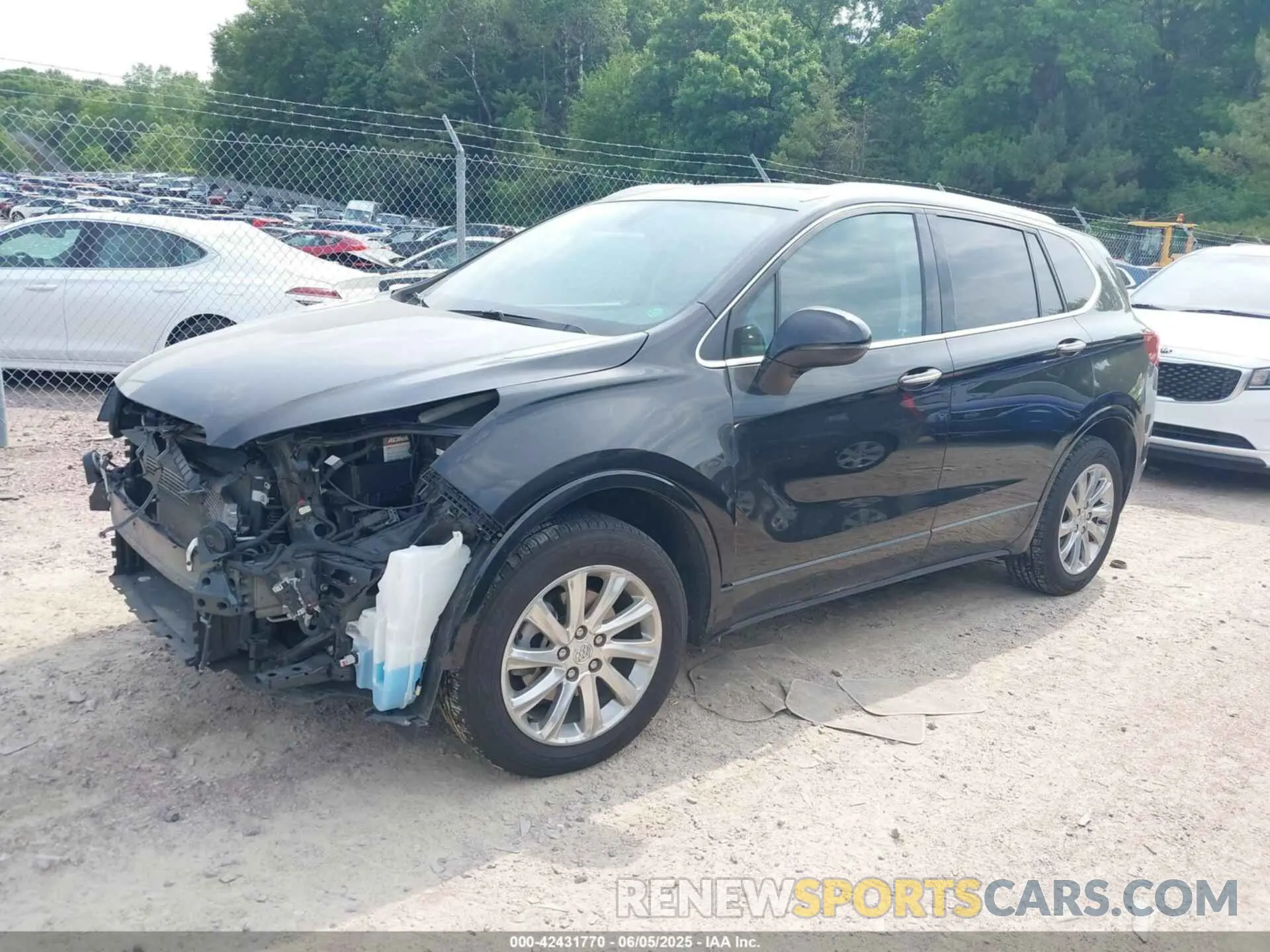 2 Photograph of a damaged car LRBFX2SA7LD082957 BUICK ENVISION 2020