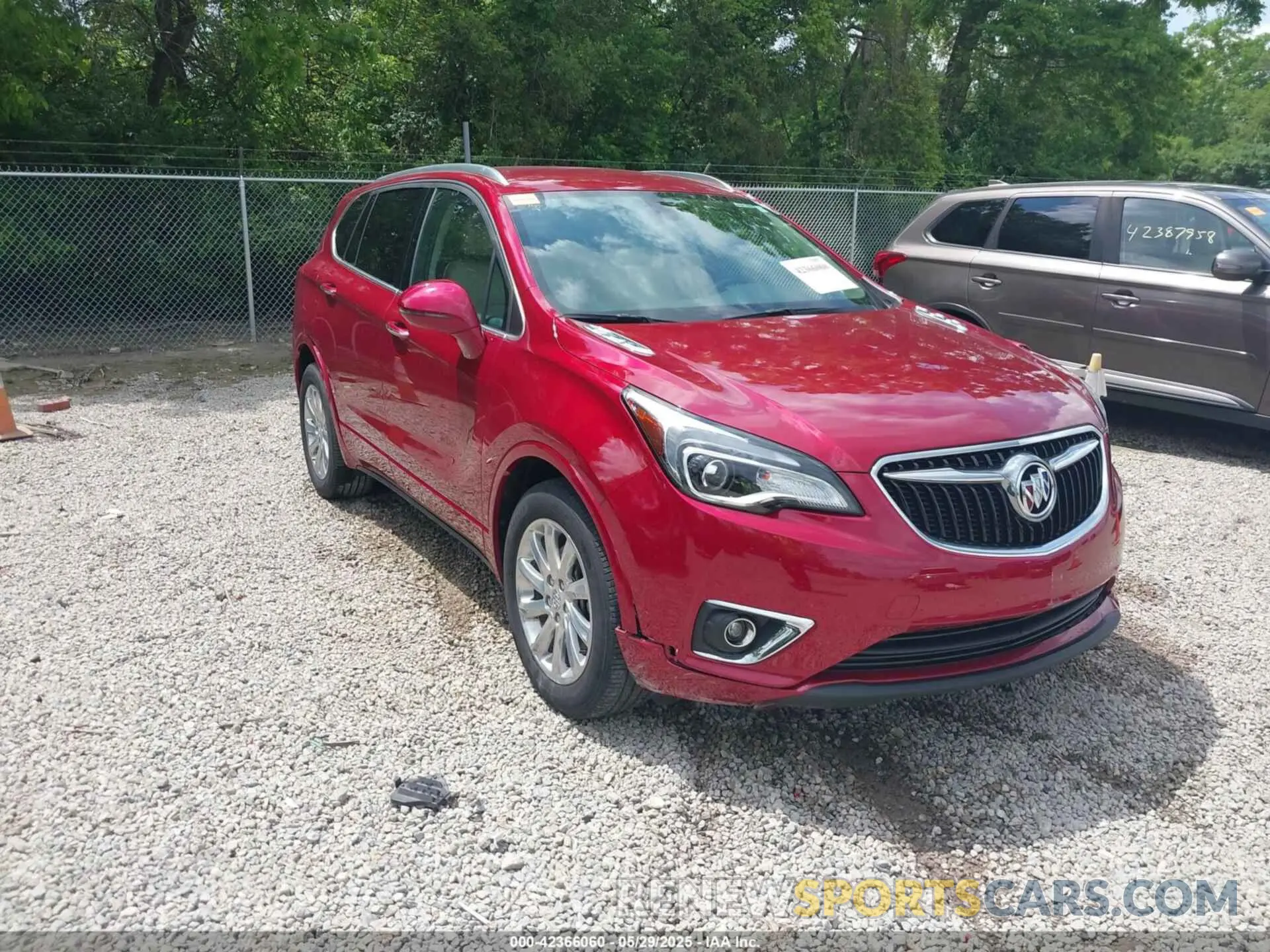 1 Photograph of a damaged car LRBFX2SA7LD100390 BUICK ENVISION 2020