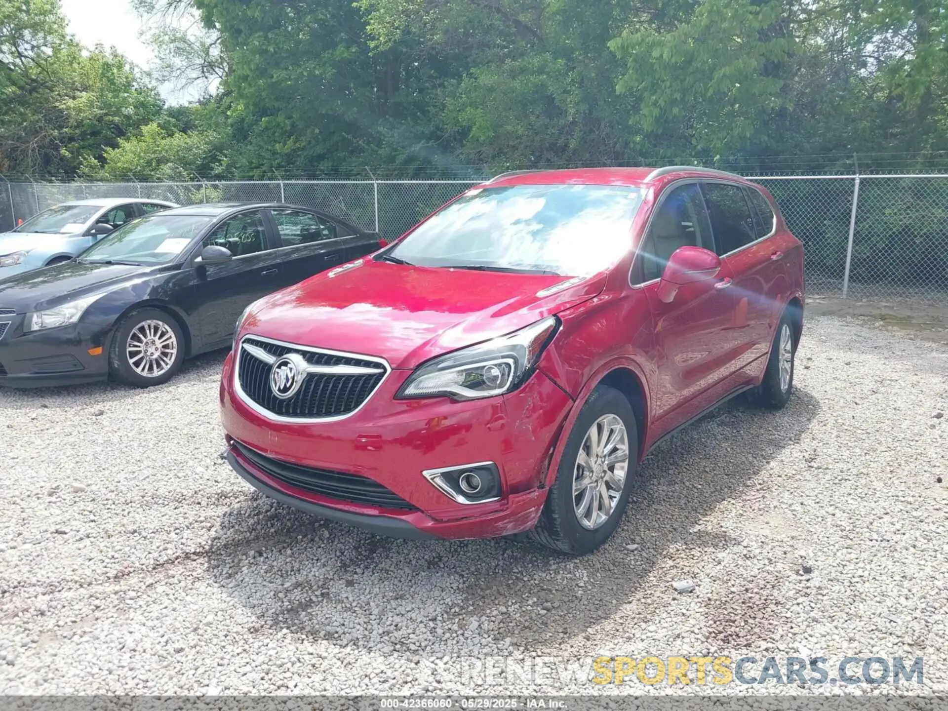 2 Photograph of a damaged car LRBFX2SA7LD100390 BUICK ENVISION 2020