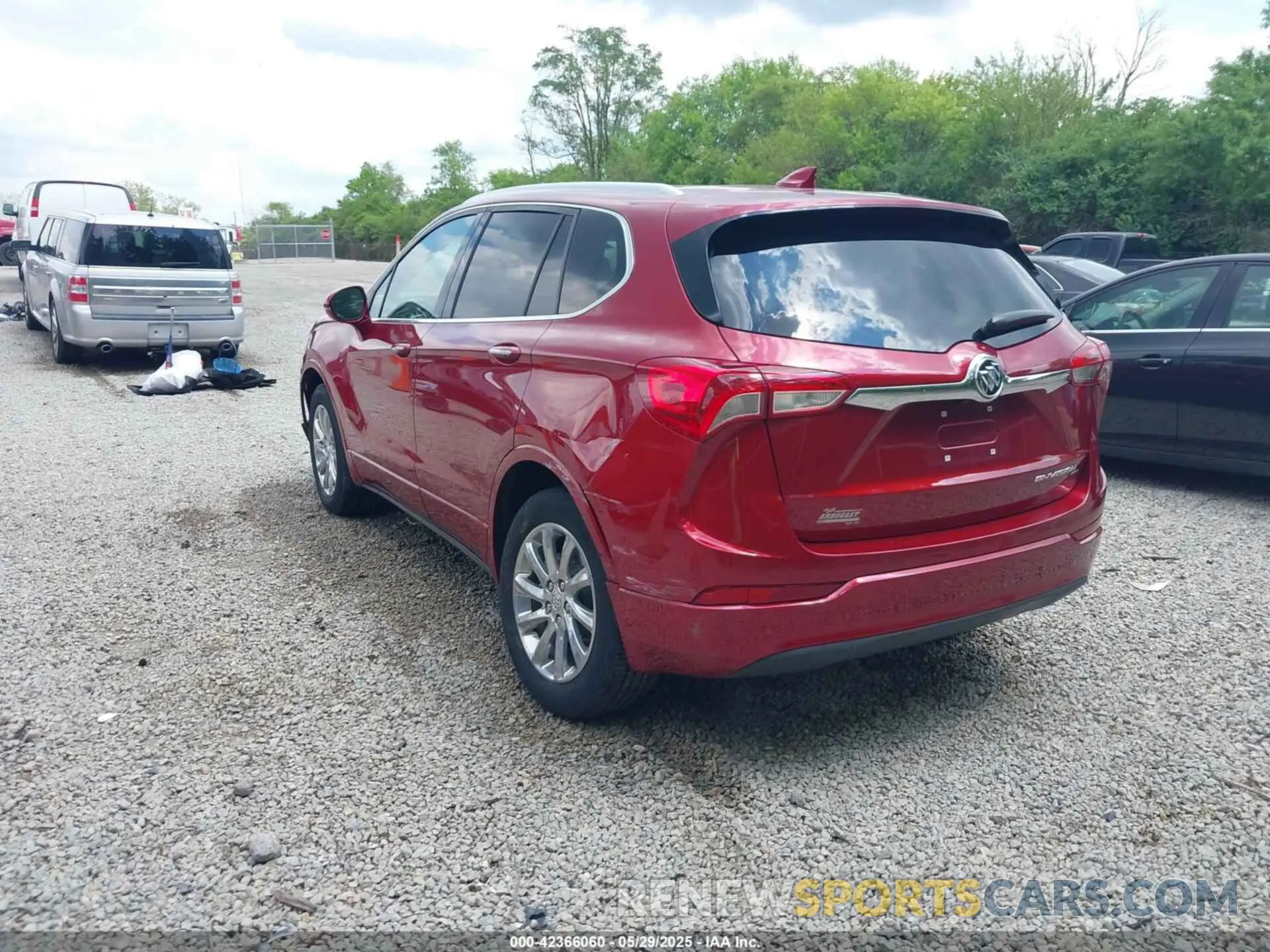 3 Photograph of a damaged car LRBFX2SA7LD100390 BUICK ENVISION 2020