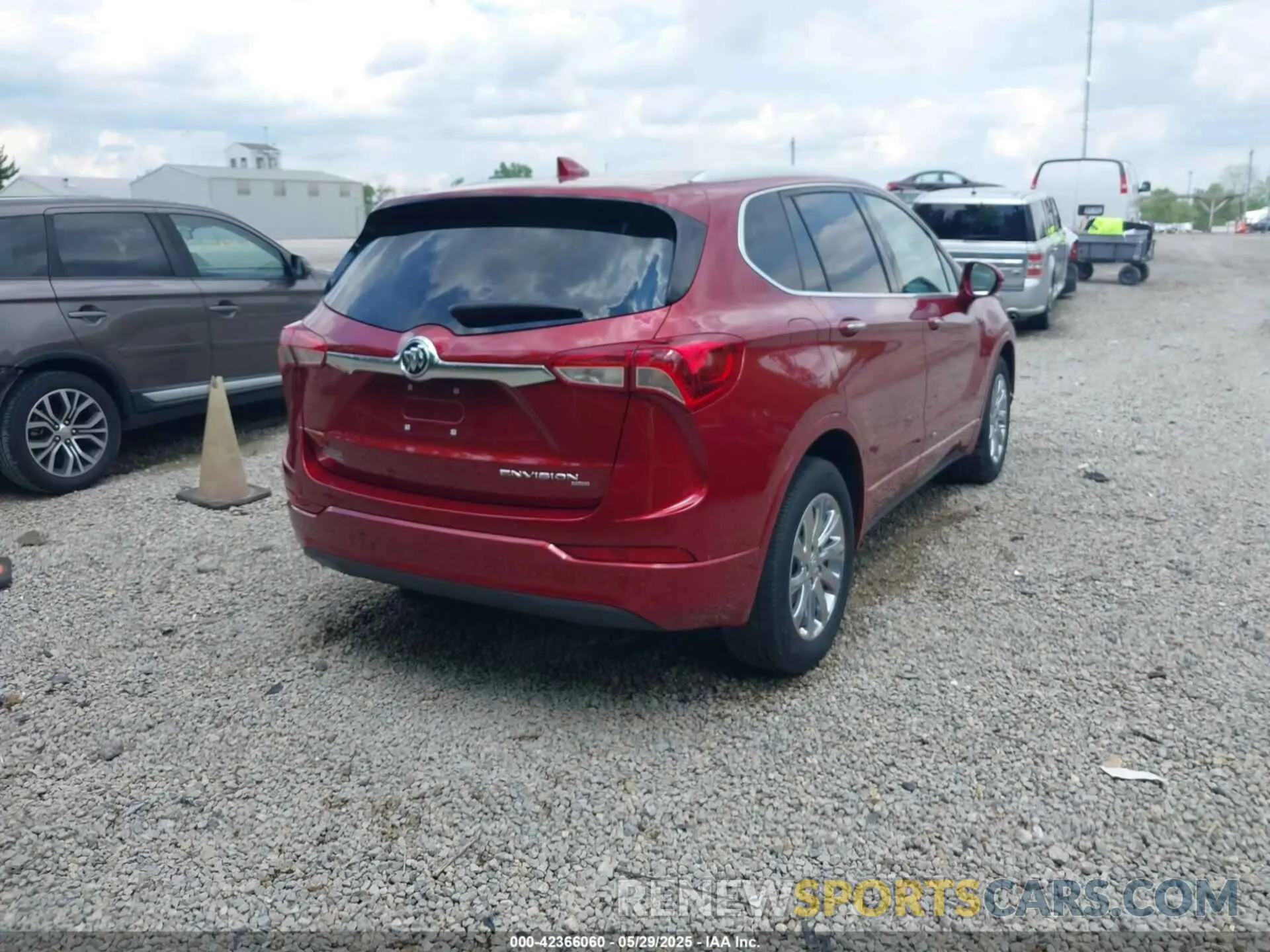 4 Photograph of a damaged car LRBFX2SA7LD100390 BUICK ENVISION 2020