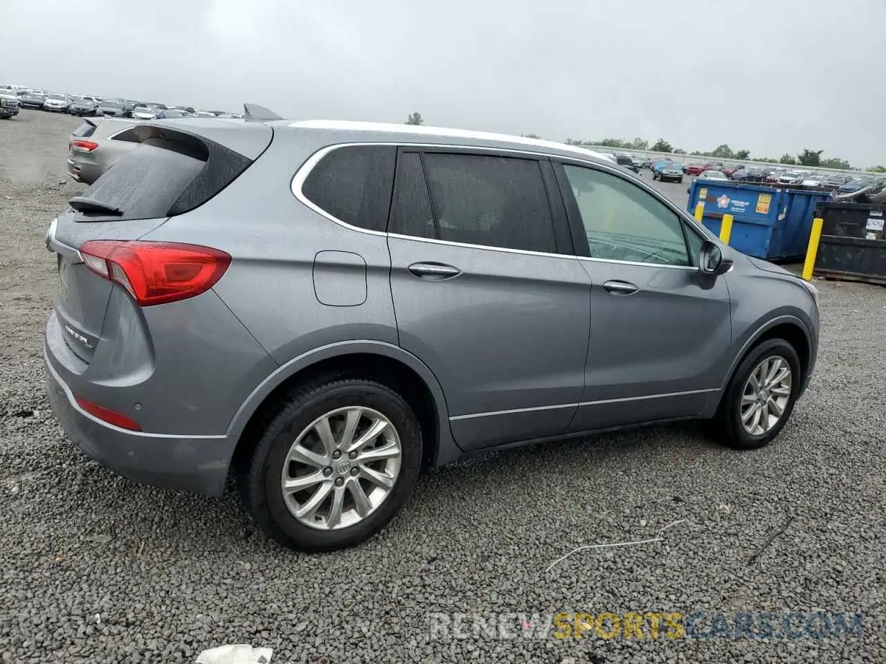 3 Photograph of a damaged car LRBFX2SA9LD047899 BUICK ENVISION 2020