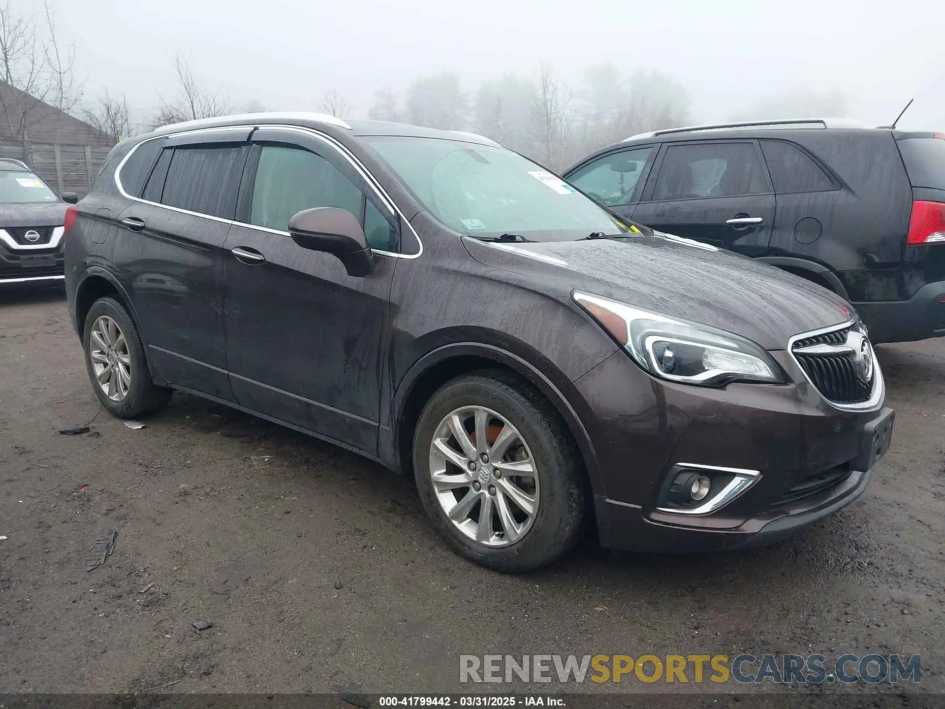 1 Photograph of a damaged car LRBFX2SAXLD034255 BUICK ENVISION 2020