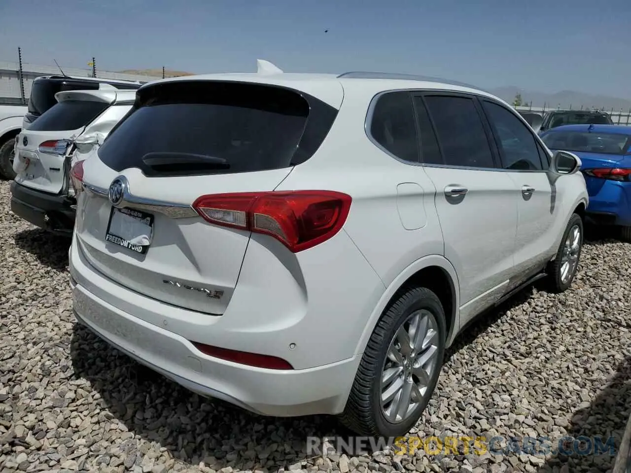 3 Photograph of a damaged car LRBFX3SX0LD070191 BUICK ENVISION 2020