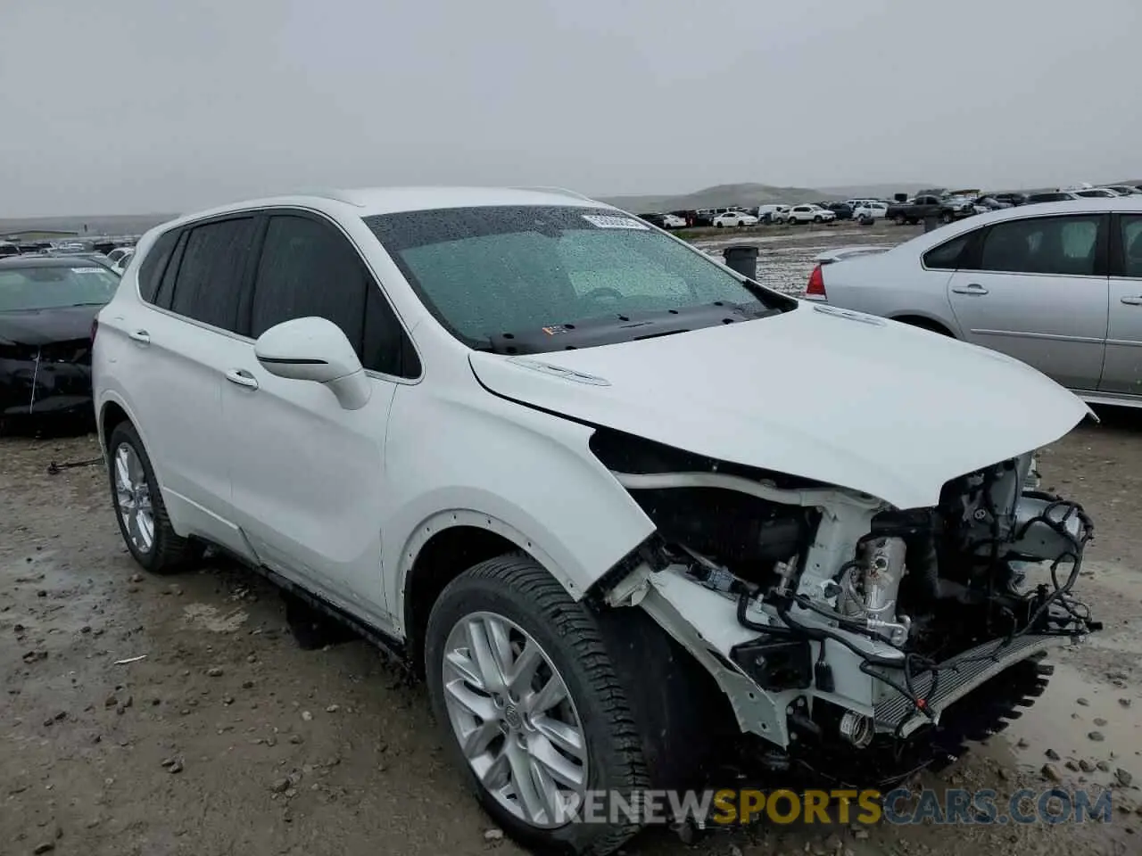 4 Photograph of a damaged car LRBFX3SX0LD070191 BUICK ENVISION 2020