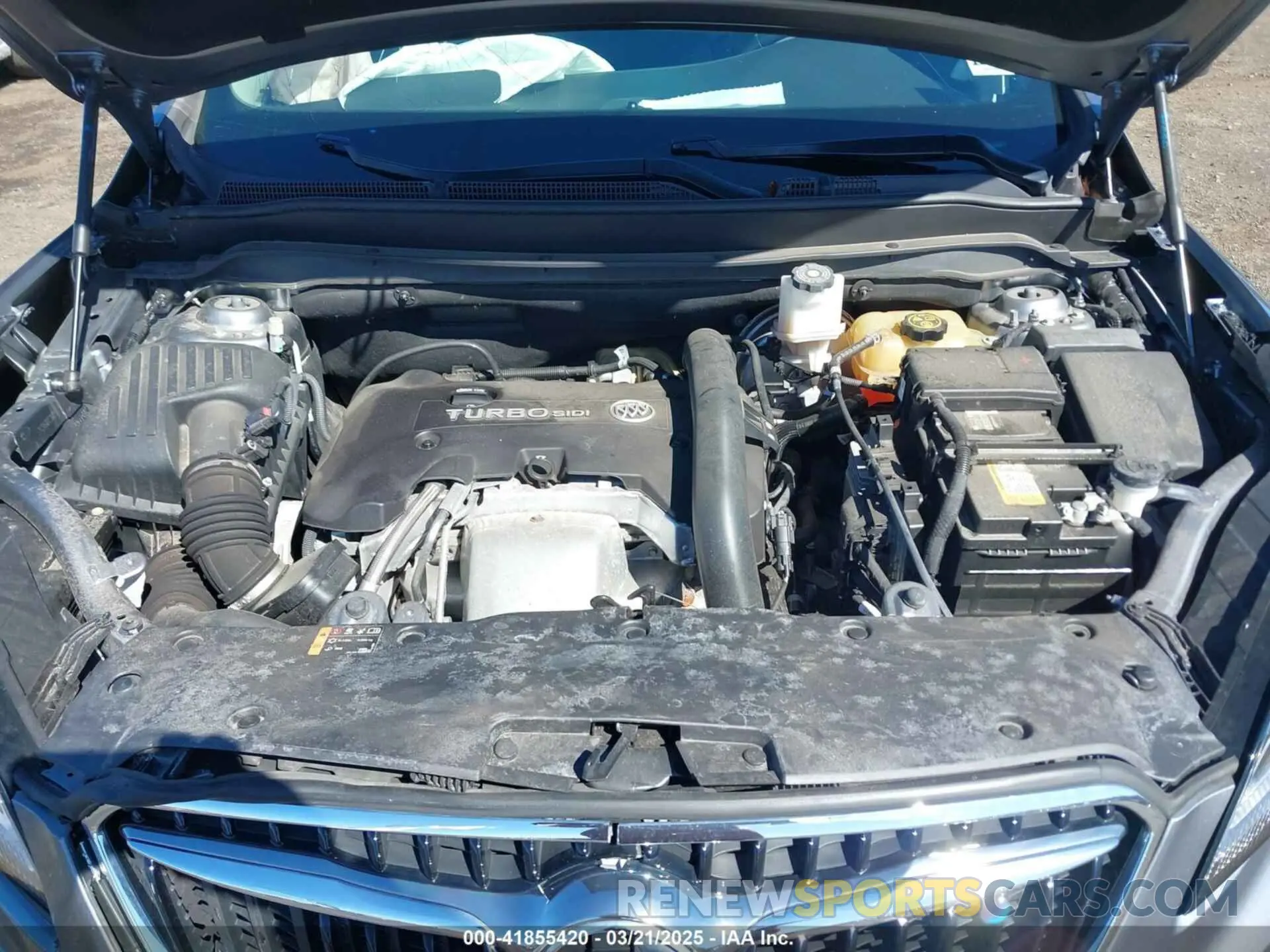 10 Photograph of a damaged car LRBFX3SX3LD165974 BUICK ENVISION 2020