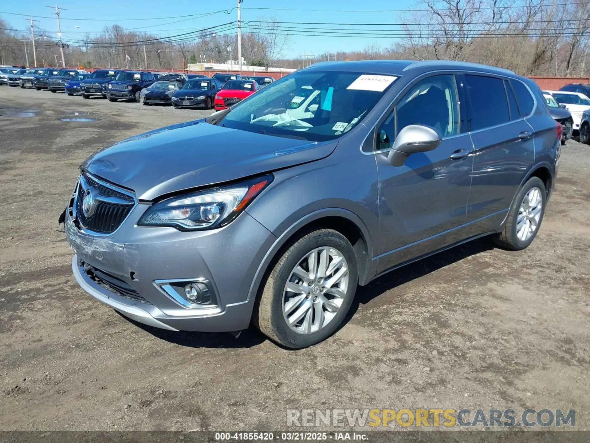 2 Photograph of a damaged car LRBFX3SX3LD165974 BUICK ENVISION 2020