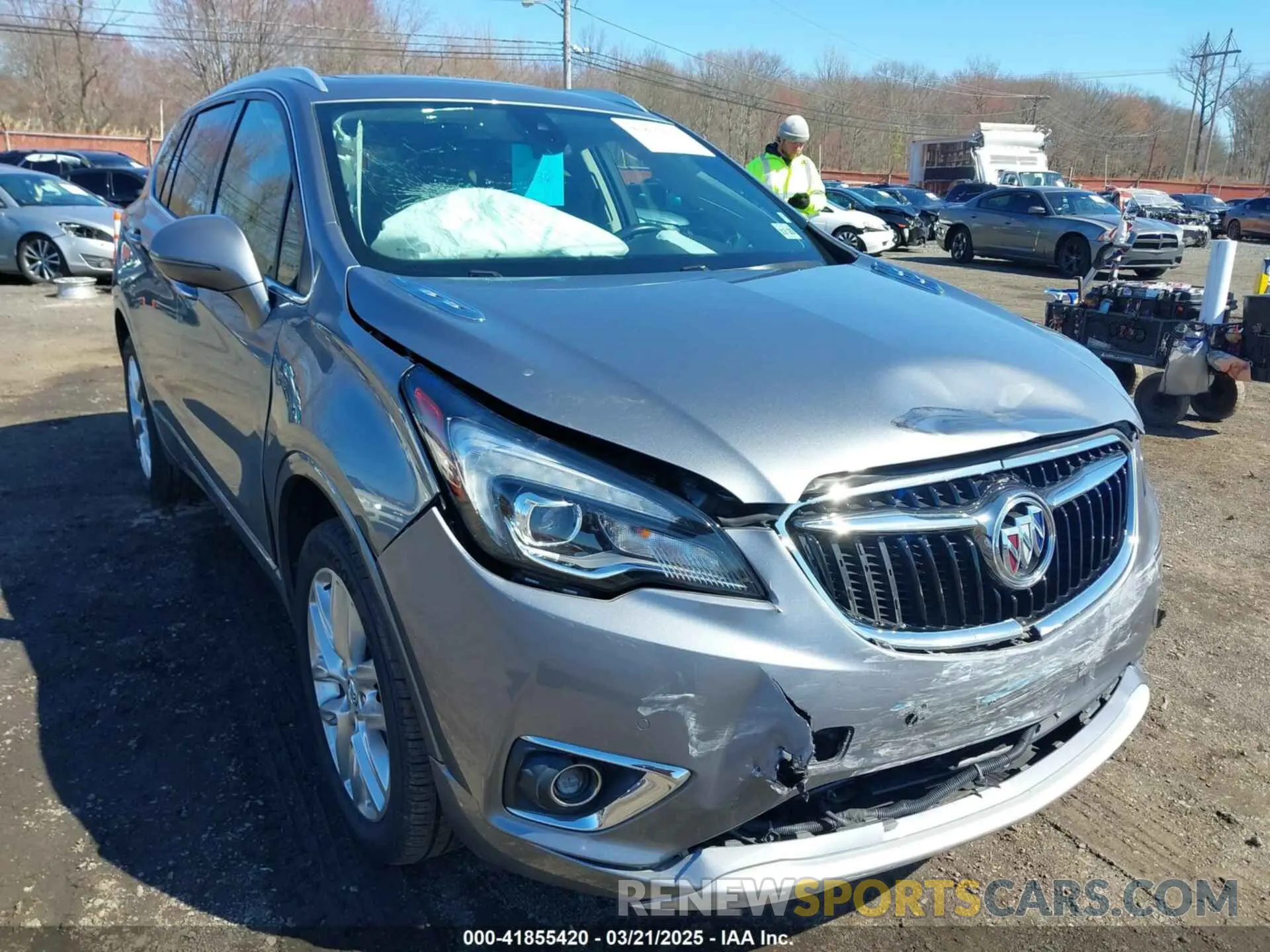 6 Photograph of a damaged car LRBFX3SX3LD165974 BUICK ENVISION 2020