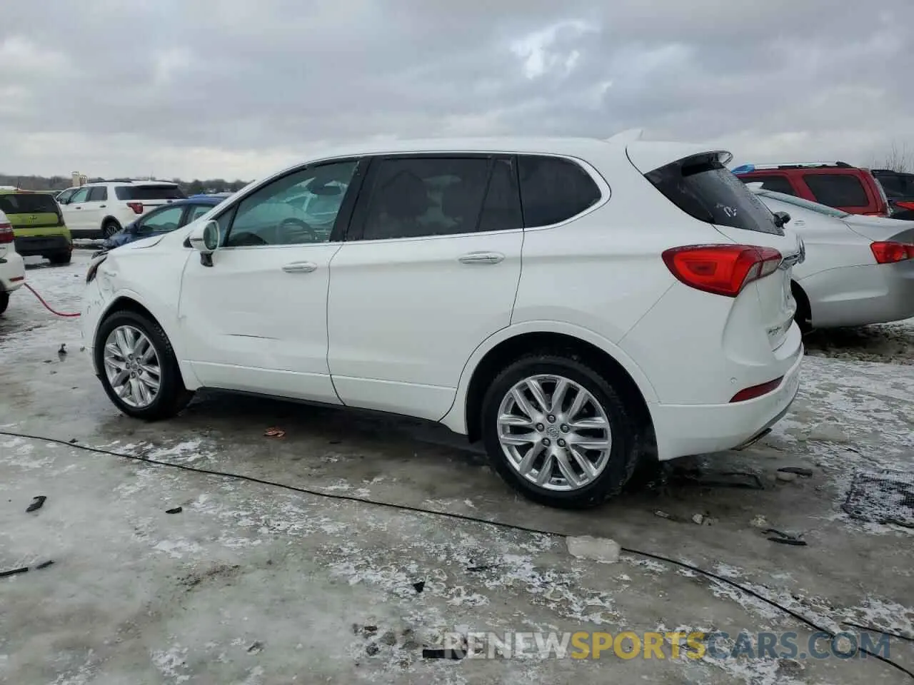 2 Photograph of a damaged car LRBFX3SX6LD114730 BUICK ENVISION 2020