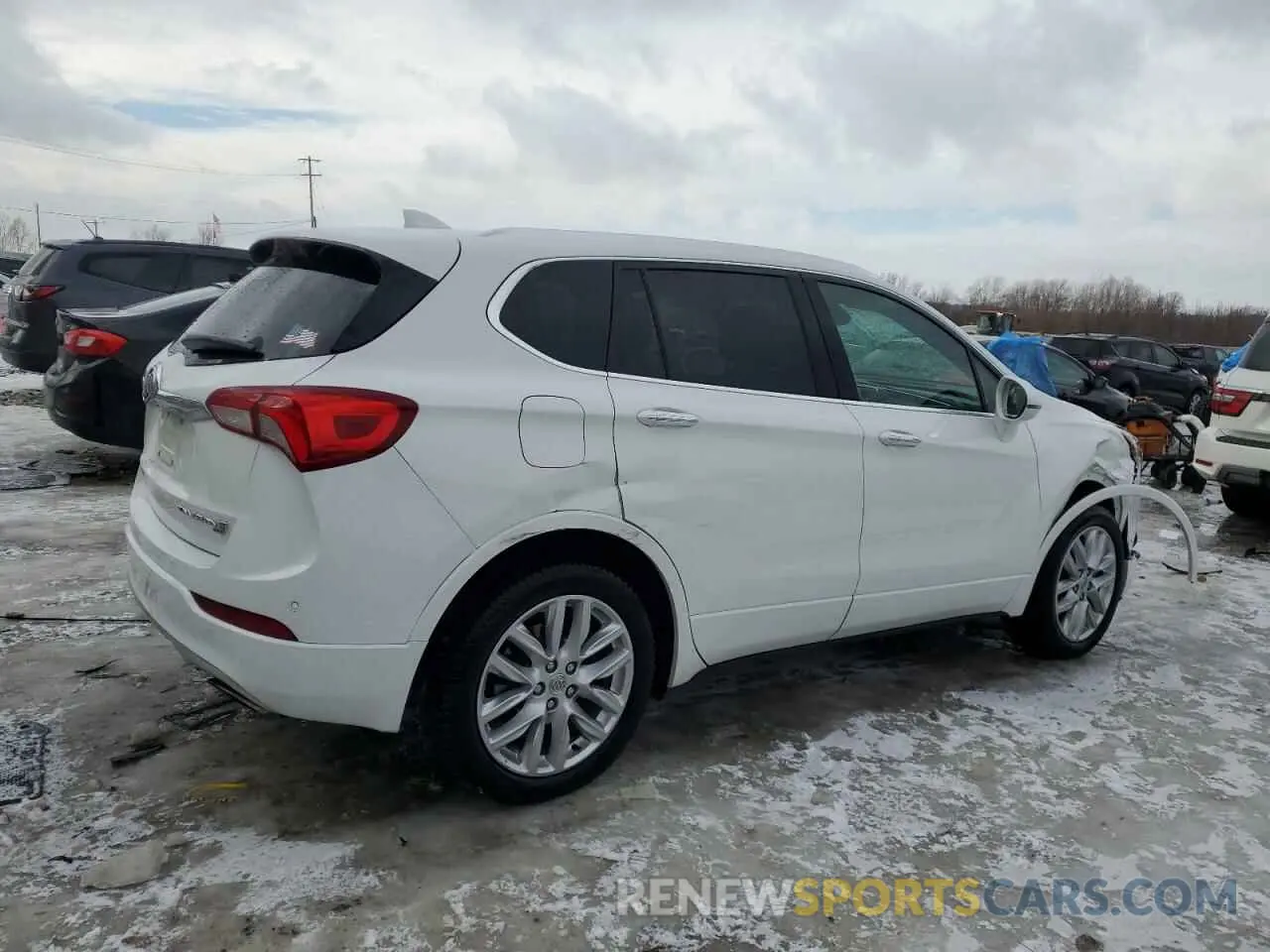 3 Photograph of a damaged car LRBFX3SX6LD114730 BUICK ENVISION 2020