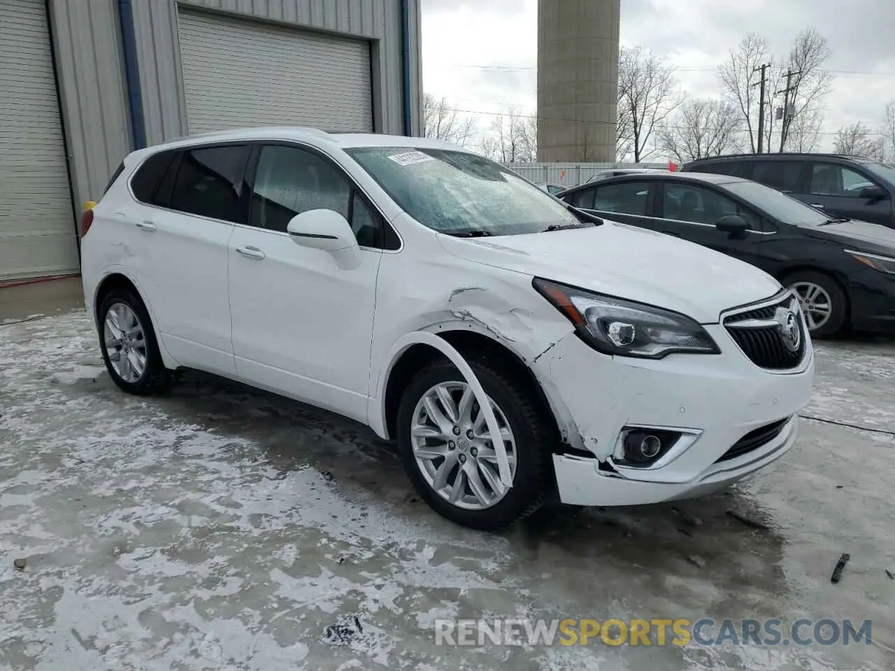 4 Photograph of a damaged car LRBFX3SX6LD114730 BUICK ENVISION 2020