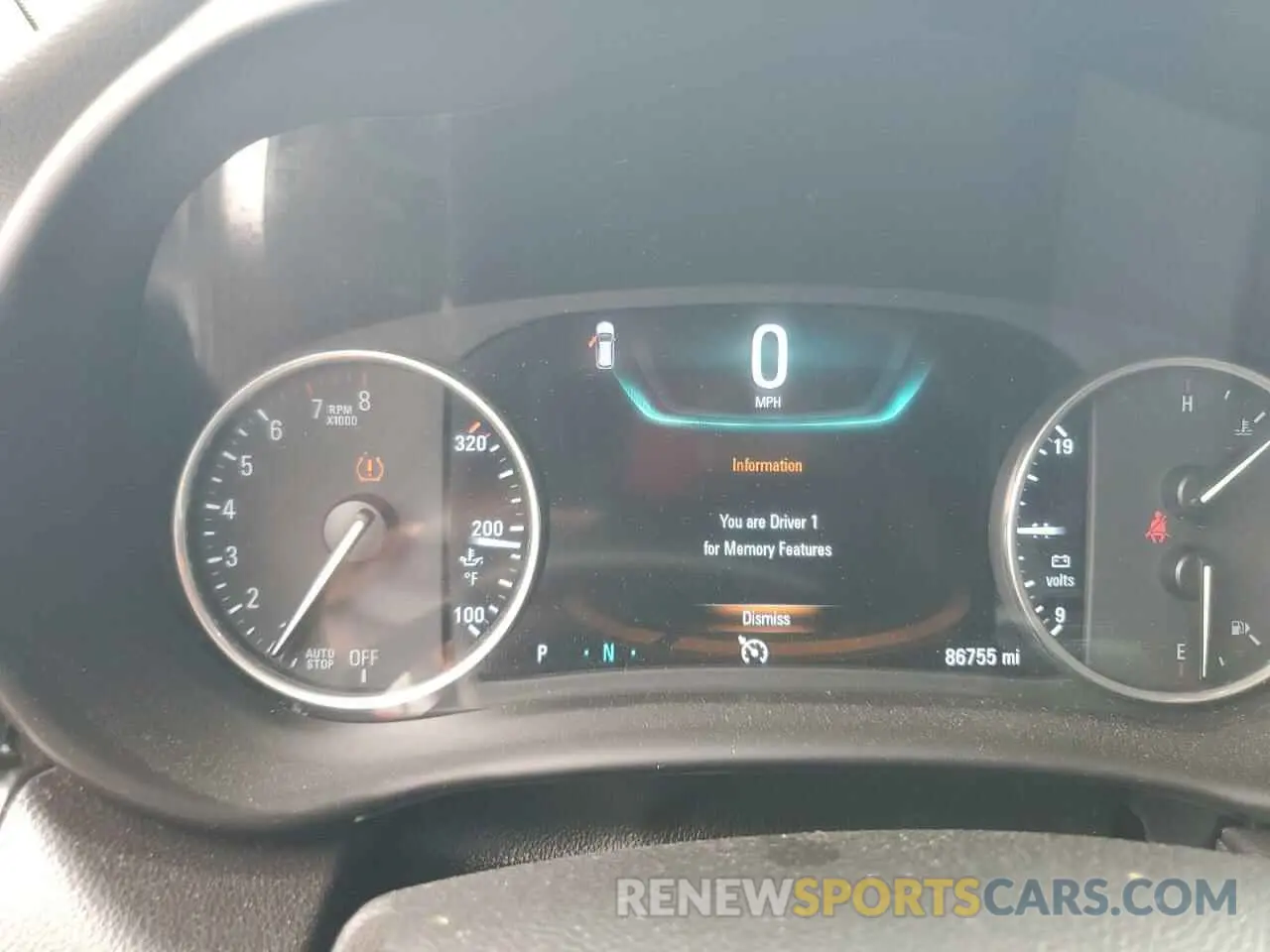 9 Photograph of a damaged car LRBFX3SX9LD169320 BUICK ENVISION 2020