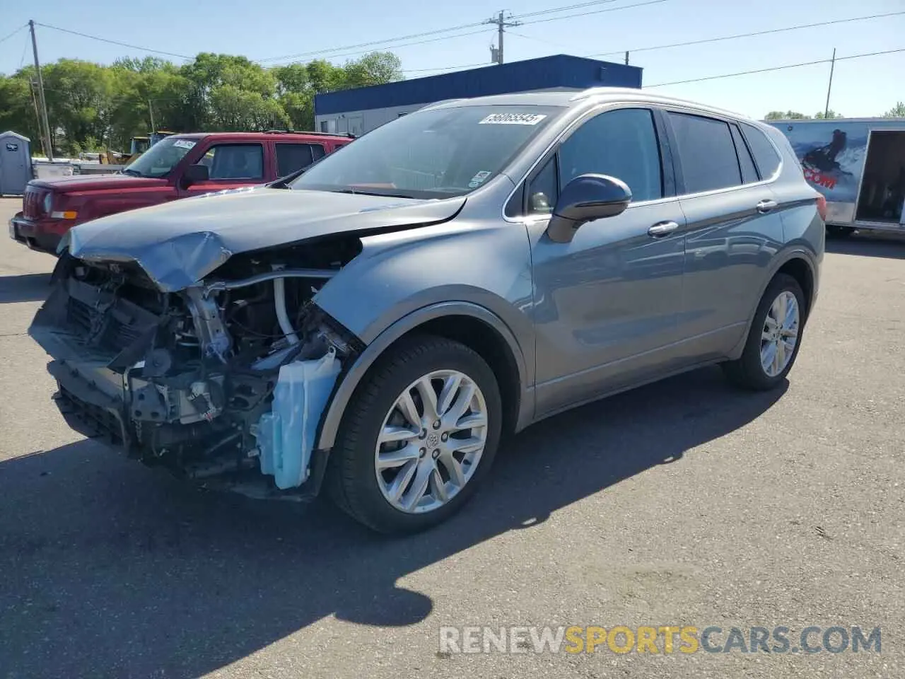 1 Photograph of a damaged car LRBFX4SX5LD051478 BUICK ENVISION 2020