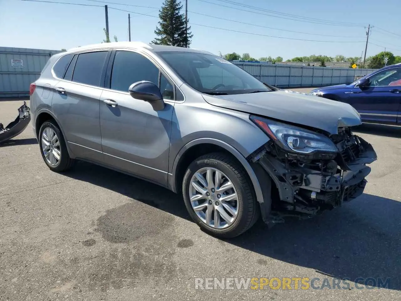 4 Photograph of a damaged car LRBFX4SX5LD051478 BUICK ENVISION 2020