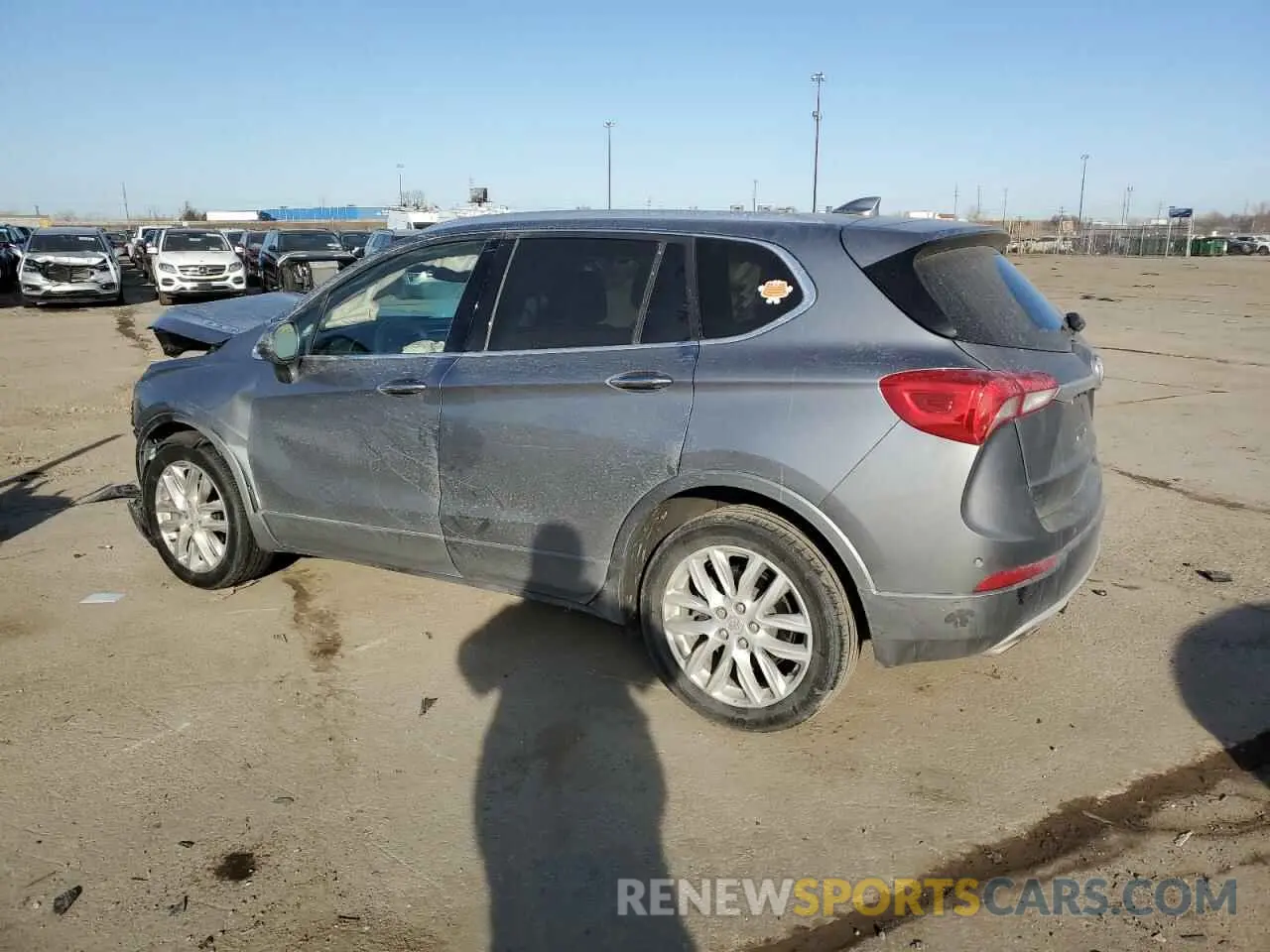 2 Photograph of a damaged car LRBFX4SX6LD046421 BUICK ENVISION 2020