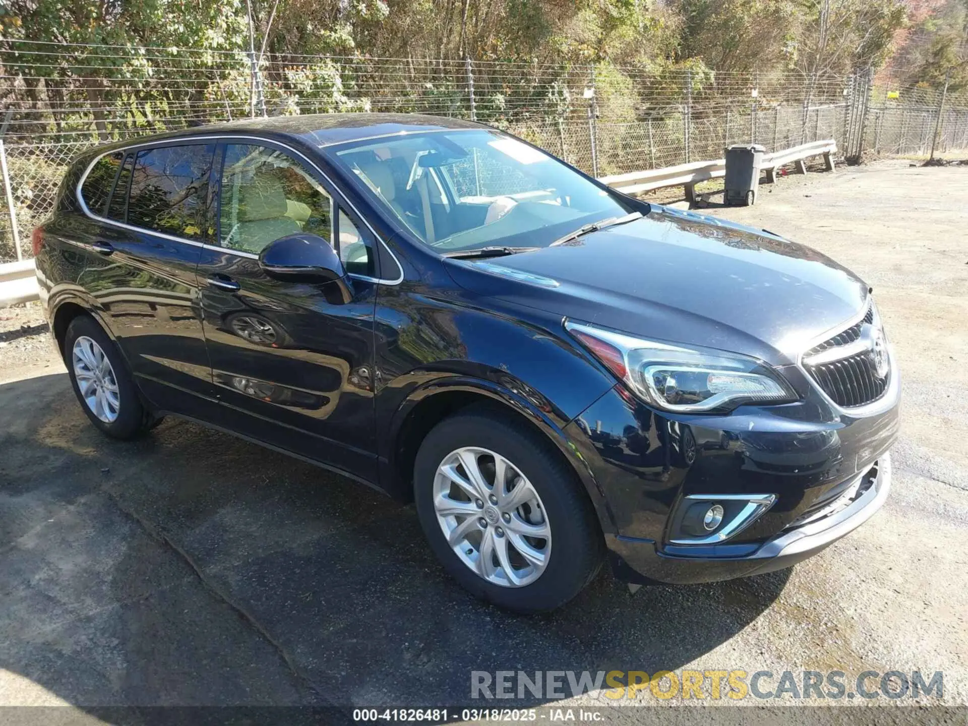 1 Photograph of a damaged car LRBFXBSA0LD047614 BUICK ENVISION 2020