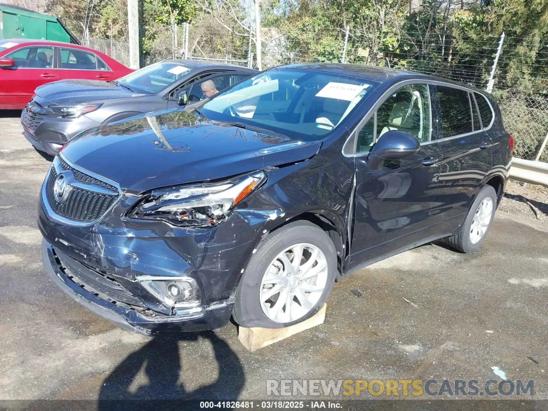 2 Photograph of a damaged car LRBFXBSA0LD047614 BUICK ENVISION 2020