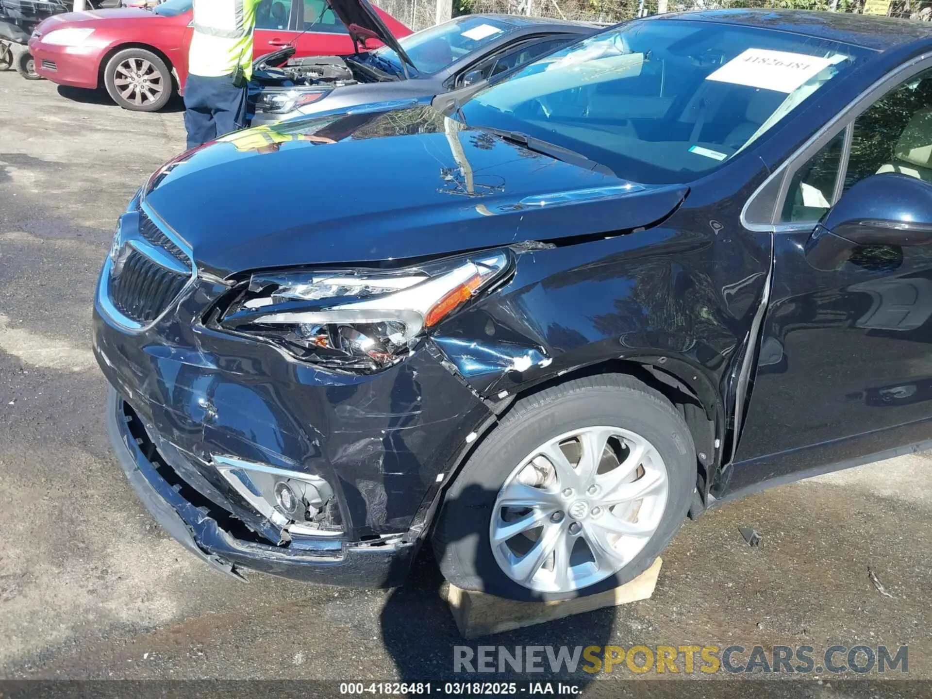 6 Photograph of a damaged car LRBFXBSA0LD047614 BUICK ENVISION 2020