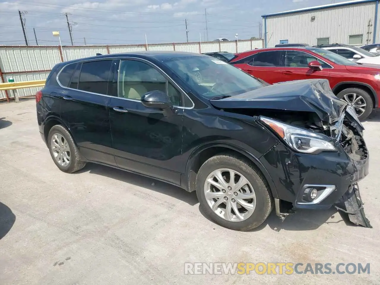 4 Photograph of a damaged car LRBFXBSA0LD231855 BUICK ENVISION 2020