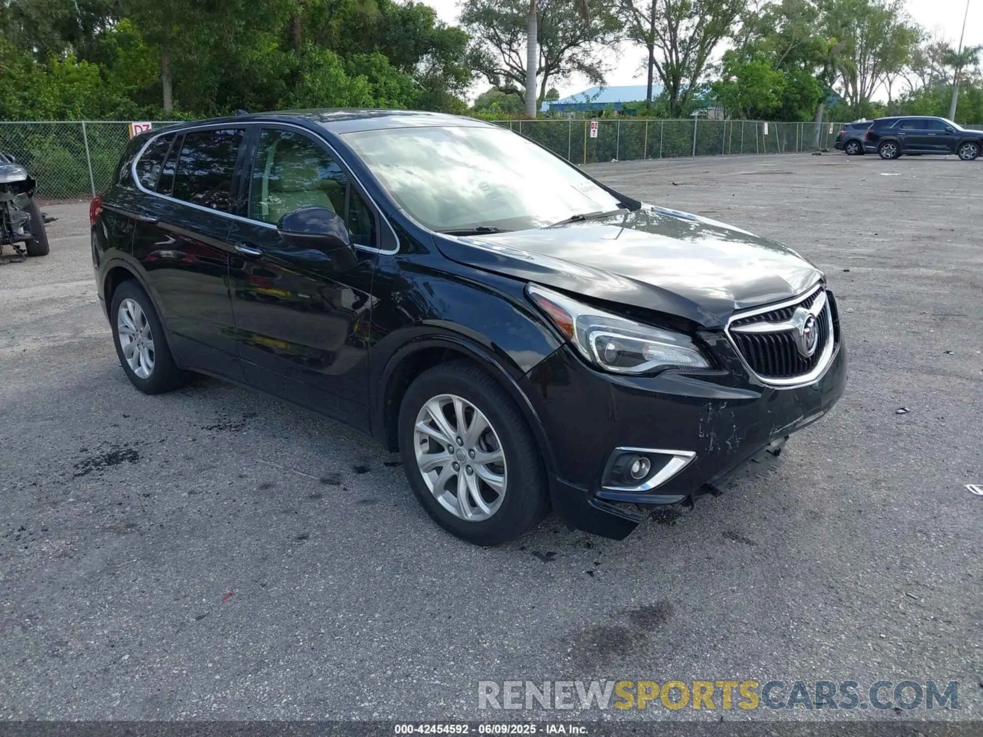 1 Photograph of a damaged car LRBFXBSA1LD016047 BUICK ENVISION 2020