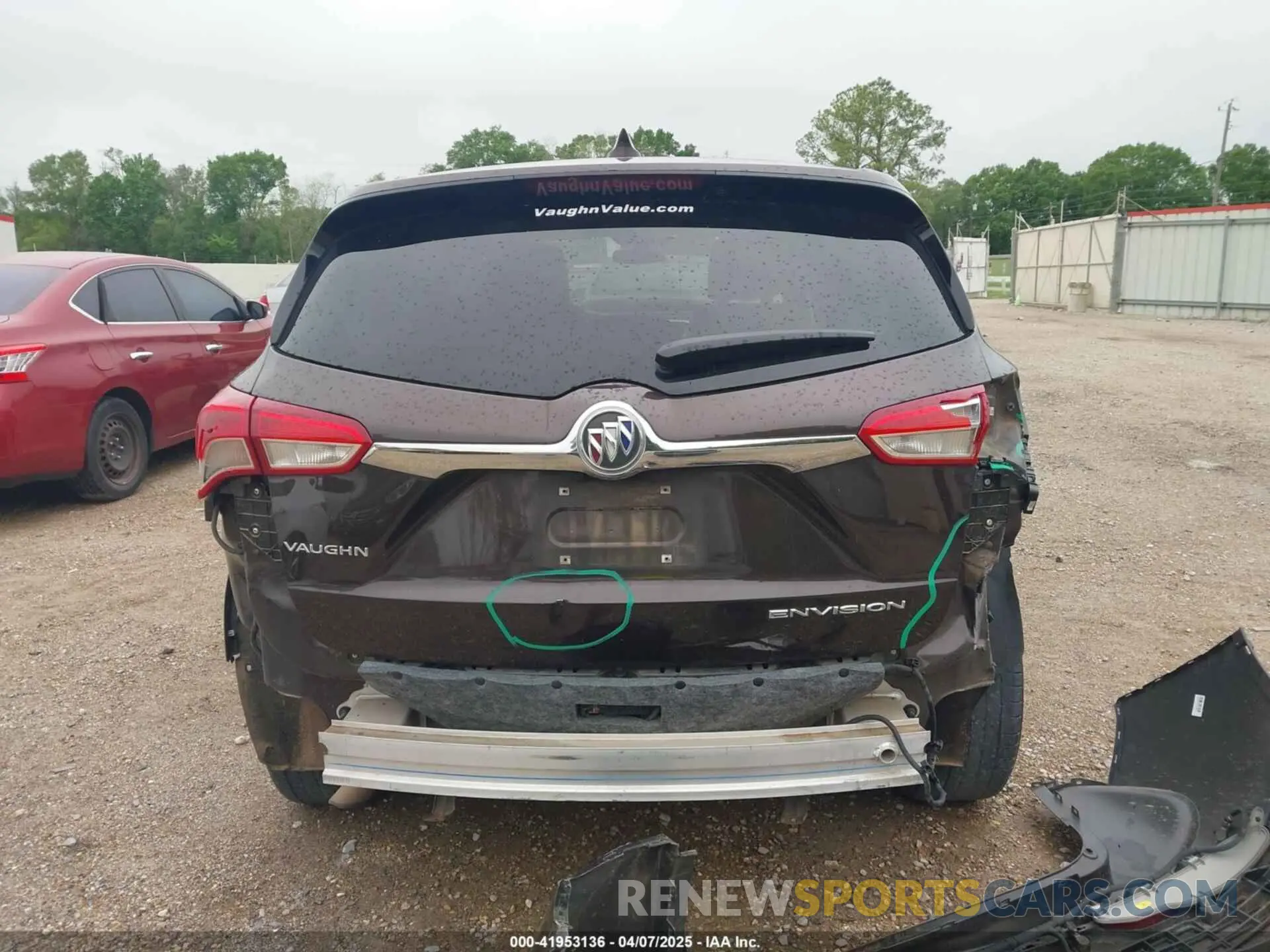 17 Photograph of a damaged car LRBFXBSA1LD199756 BUICK ENVISION 2020