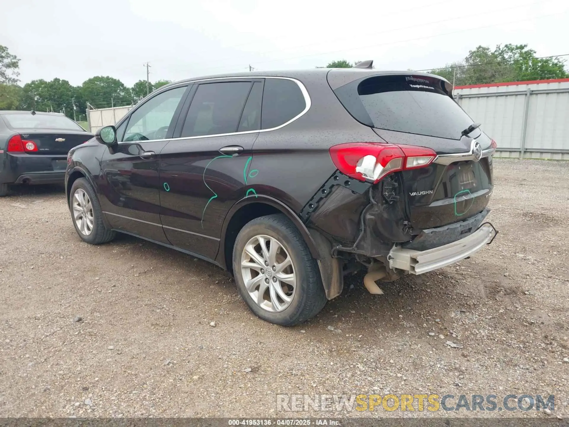 3 Photograph of a damaged car LRBFXBSA1LD199756 BUICK ENVISION 2020
