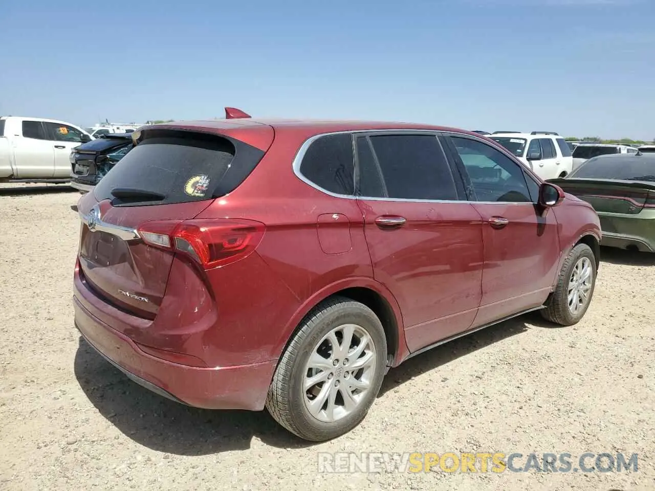 3 Photograph of a damaged car LRBFXBSA2LD140361 BUICK ENVISION 2020