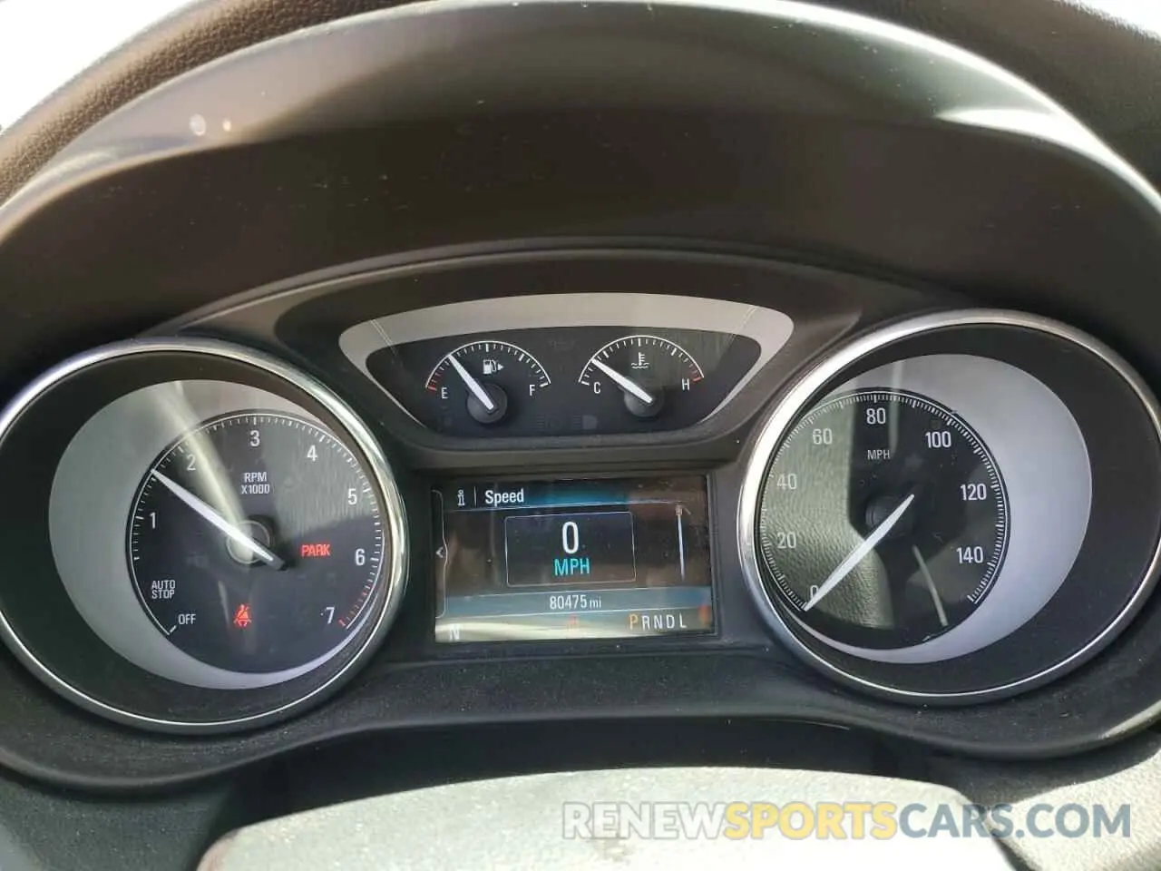 9 Photograph of a damaged car LRBFXBSA2LD140361 BUICK ENVISION 2020