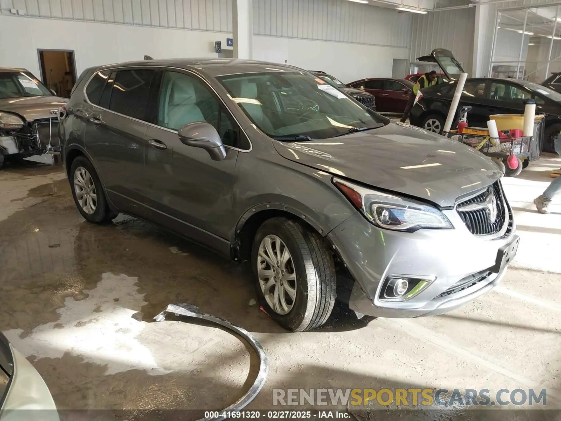 1 Photograph of a damaged car LRBFXBSA2LD227130 BUICK ENVISION 2020