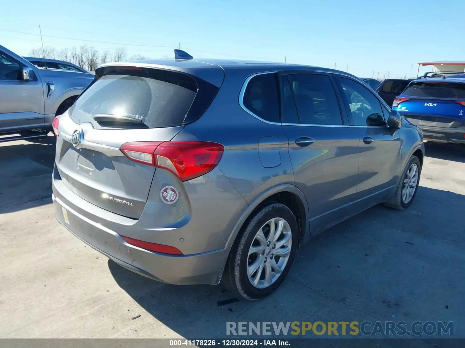 4 Photograph of a damaged car LRBFXBSA3LD113119 BUICK ENVISION 2020