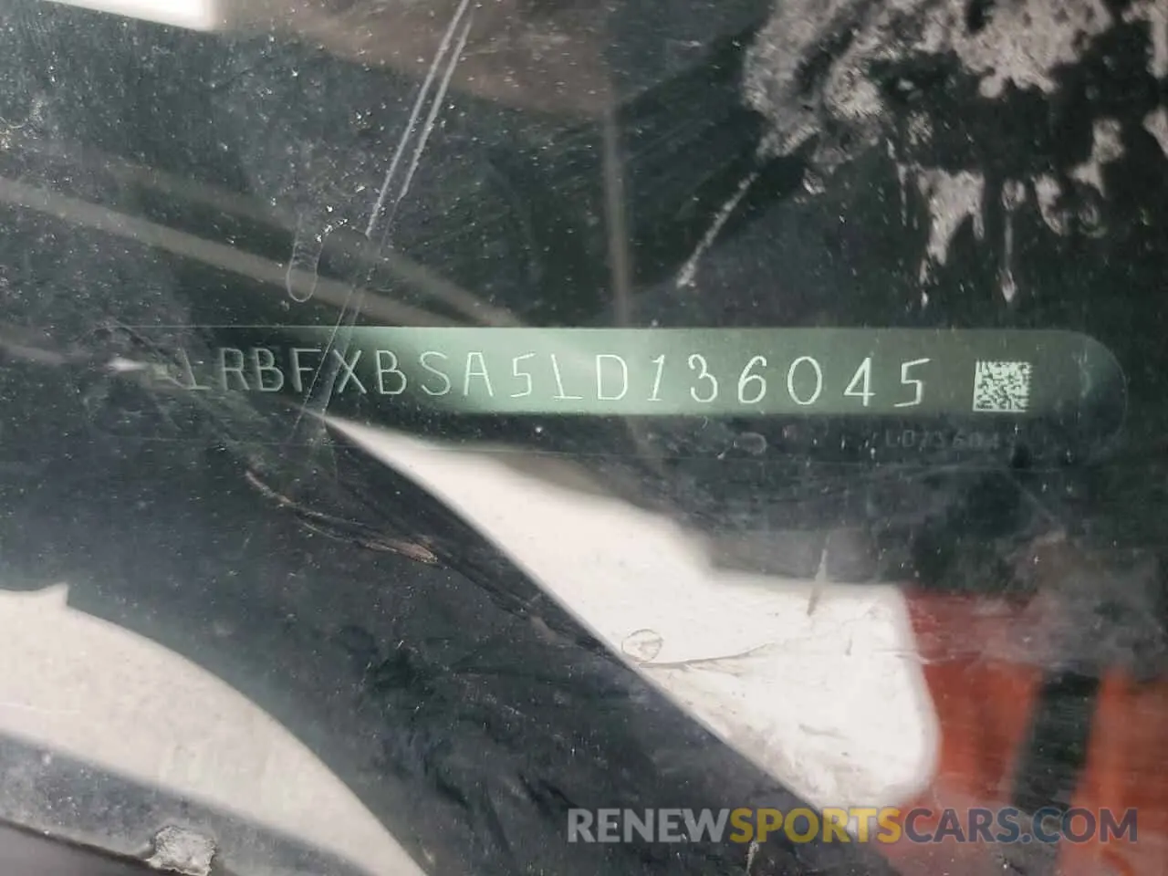13 Photograph of a damaged car LRBFXBSA5LD136045 BUICK ENVISION 2020