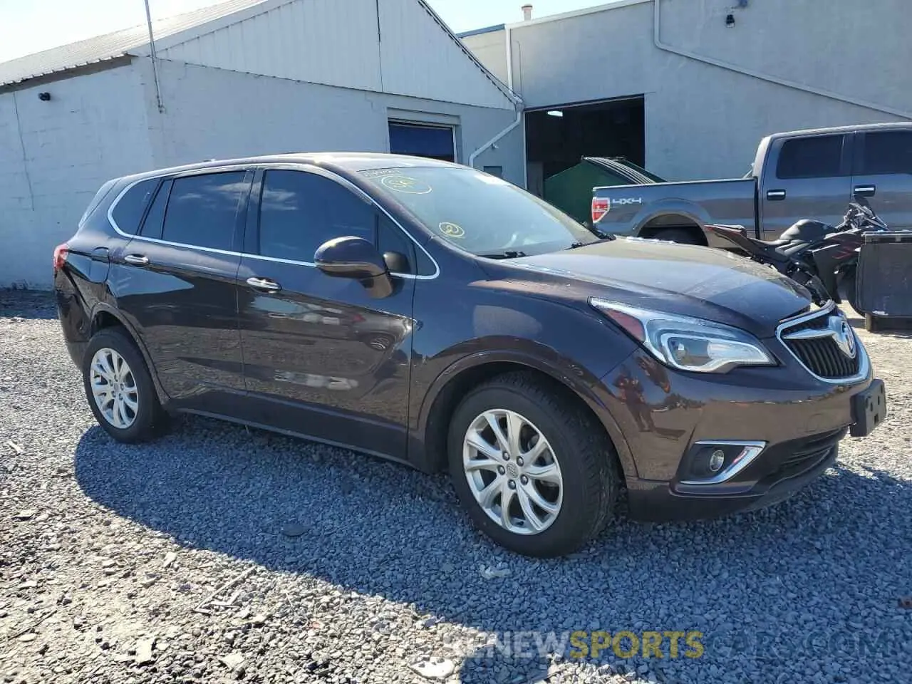 4 Photograph of a damaged car LRBFXBSA5LD136045 BUICK ENVISION 2020