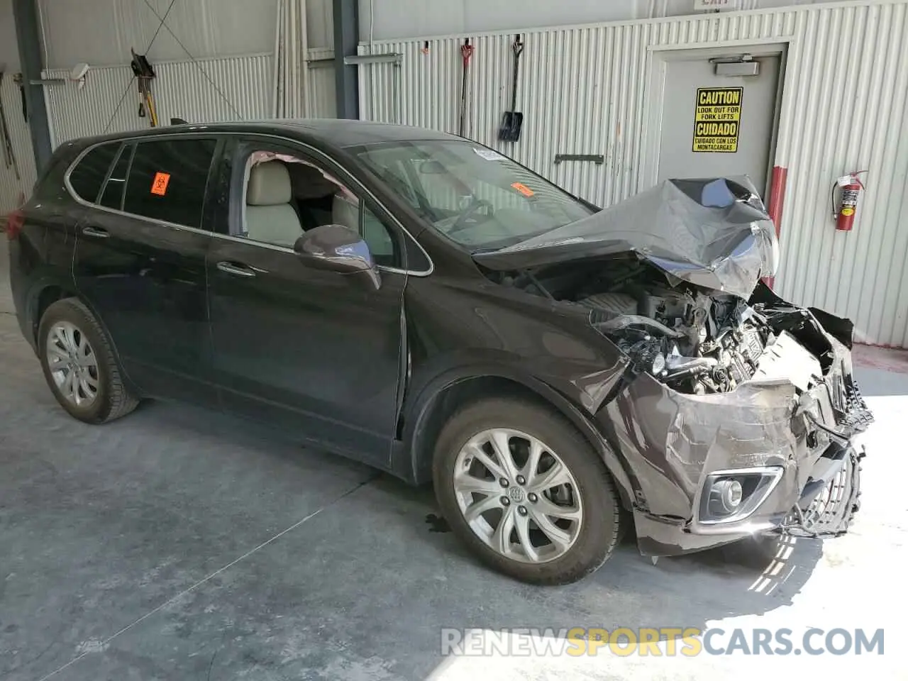4 Photograph of a damaged car LRBFXBSA6LD088474 BUICK ENVISION 2020