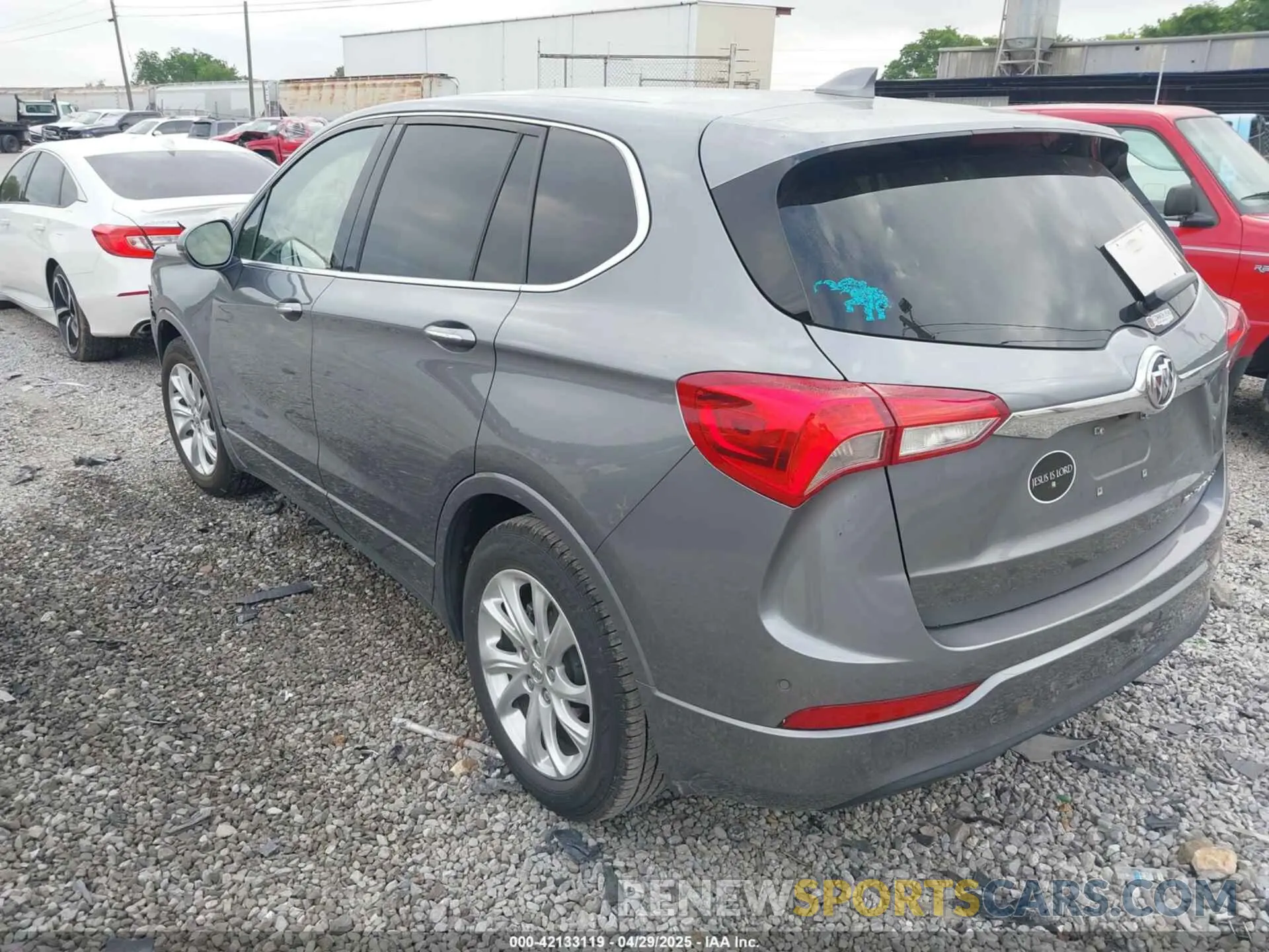3 Photograph of a damaged car LRBFXBSA6LD155235 BUICK ENVISION 2020