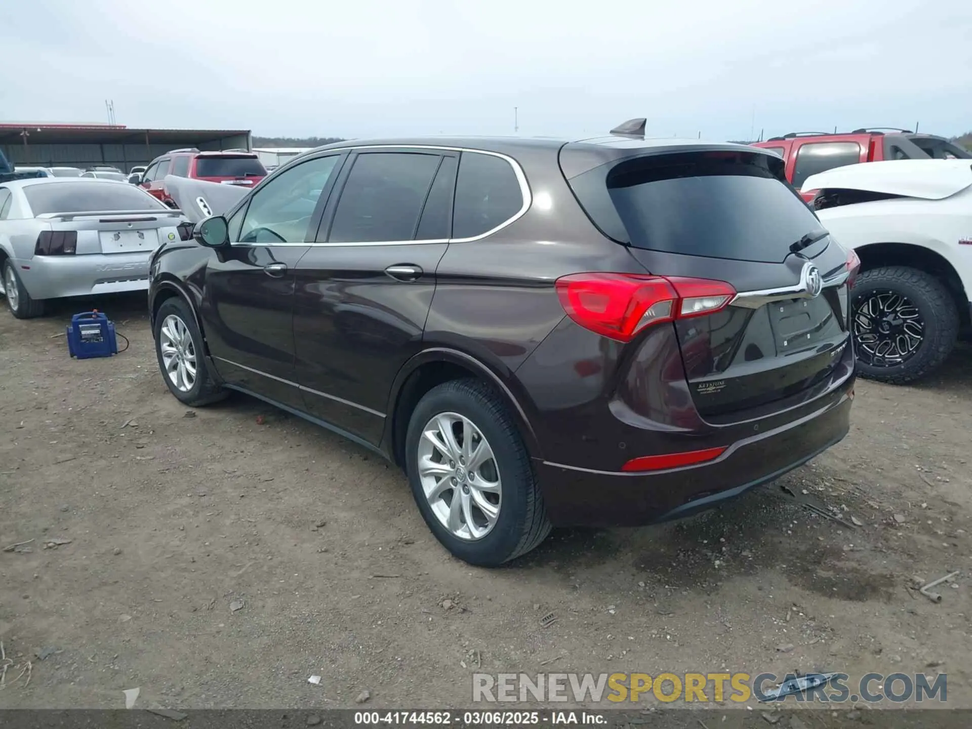 3 Photograph of a damaged car LRBFXBSA7LD157480 BUICK ENVISION 2020