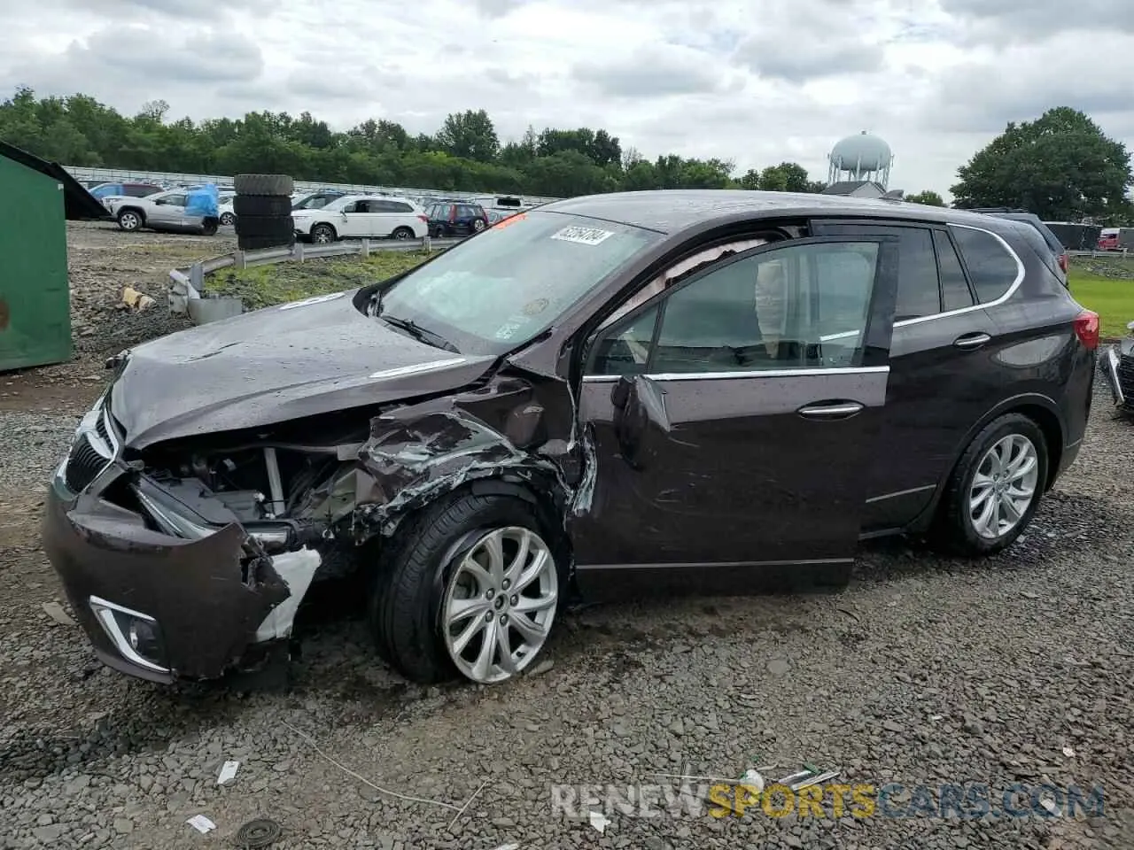 1 Photograph of a damaged car LRBFXBSA8LD163661 BUICK ENVISION 2020
