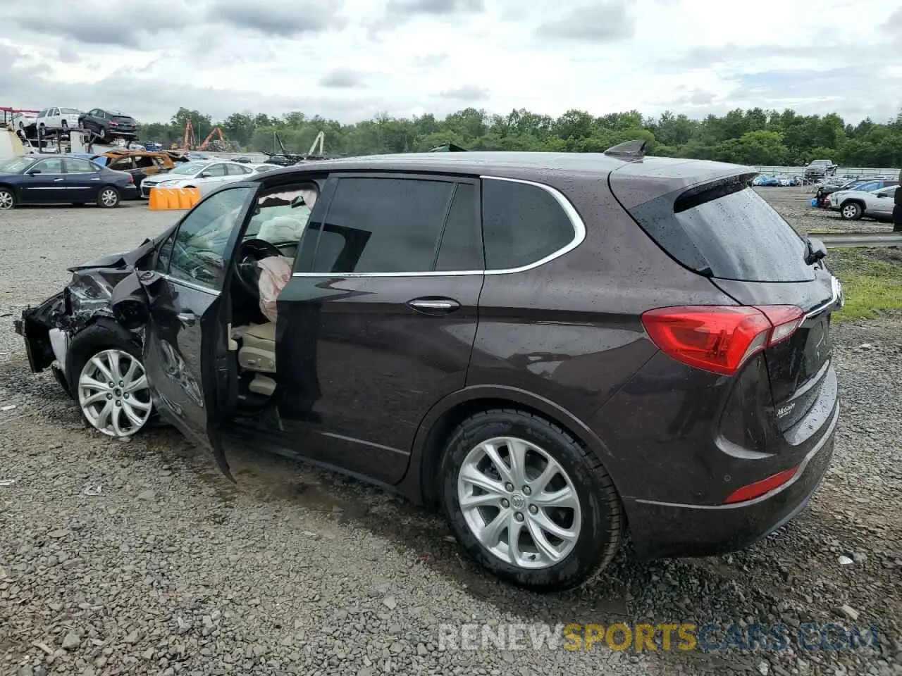2 Photograph of a damaged car LRBFXBSA8LD163661 BUICK ENVISION 2020