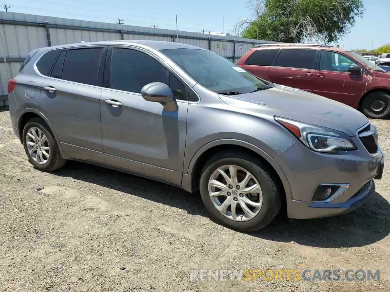 4 Photograph of a damaged car LRBFXBSA8LD231411 BUICK ENVISION 2020