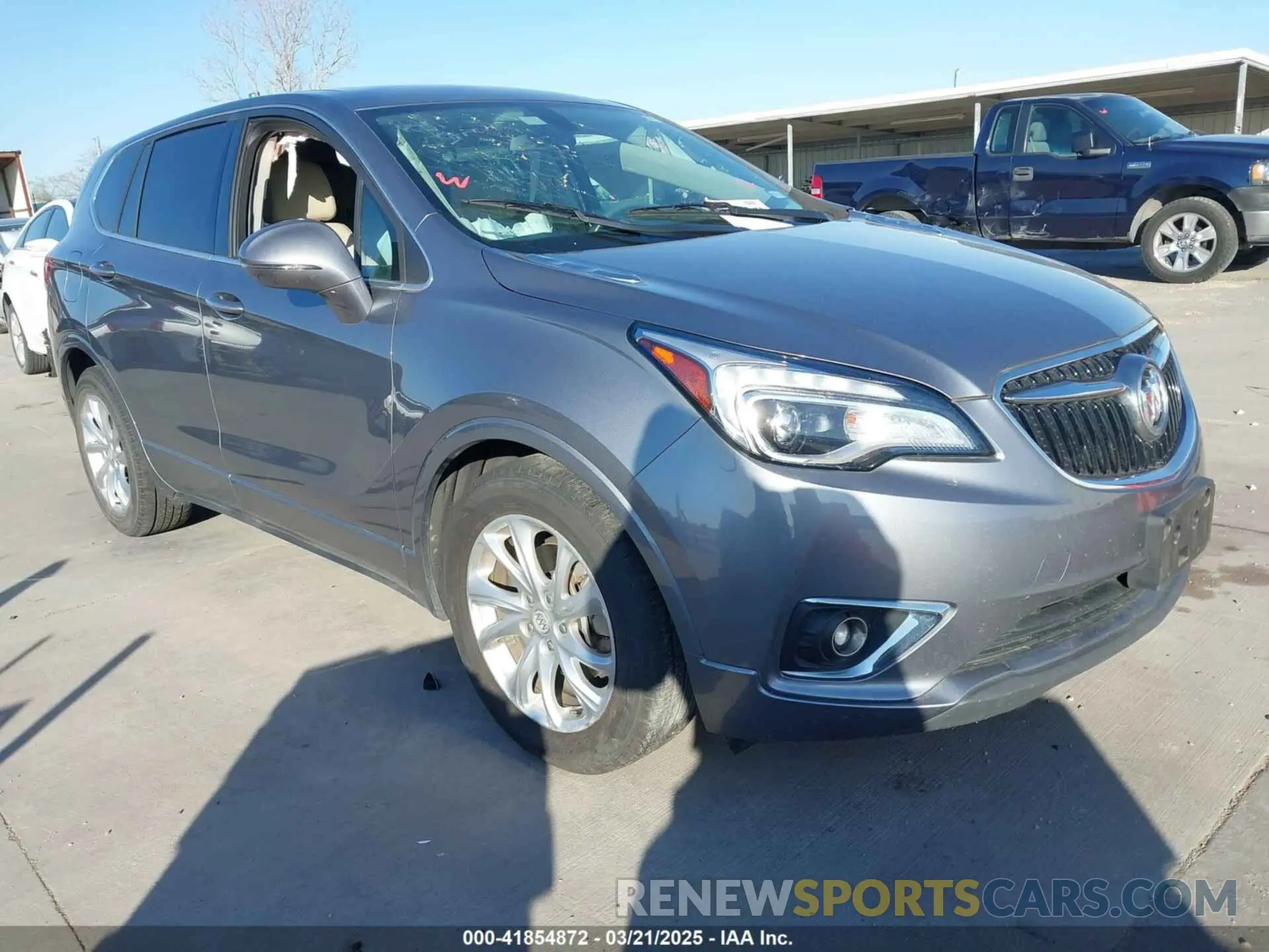 1 Photograph of a damaged car LRBFXBSA9LD128353 BUICK ENVISION 2020