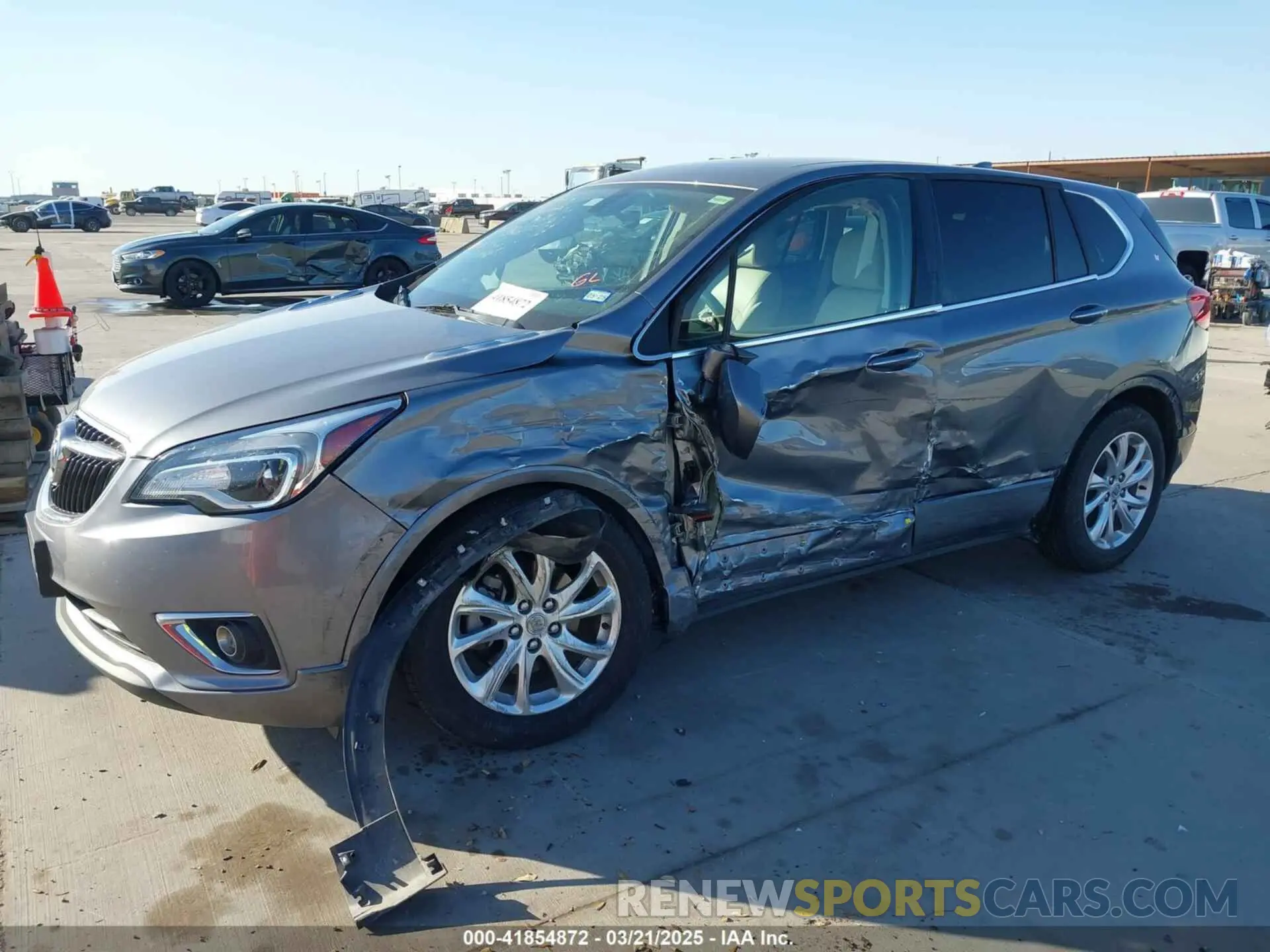 6 Photograph of a damaged car LRBFXBSA9LD128353 BUICK ENVISION 2020